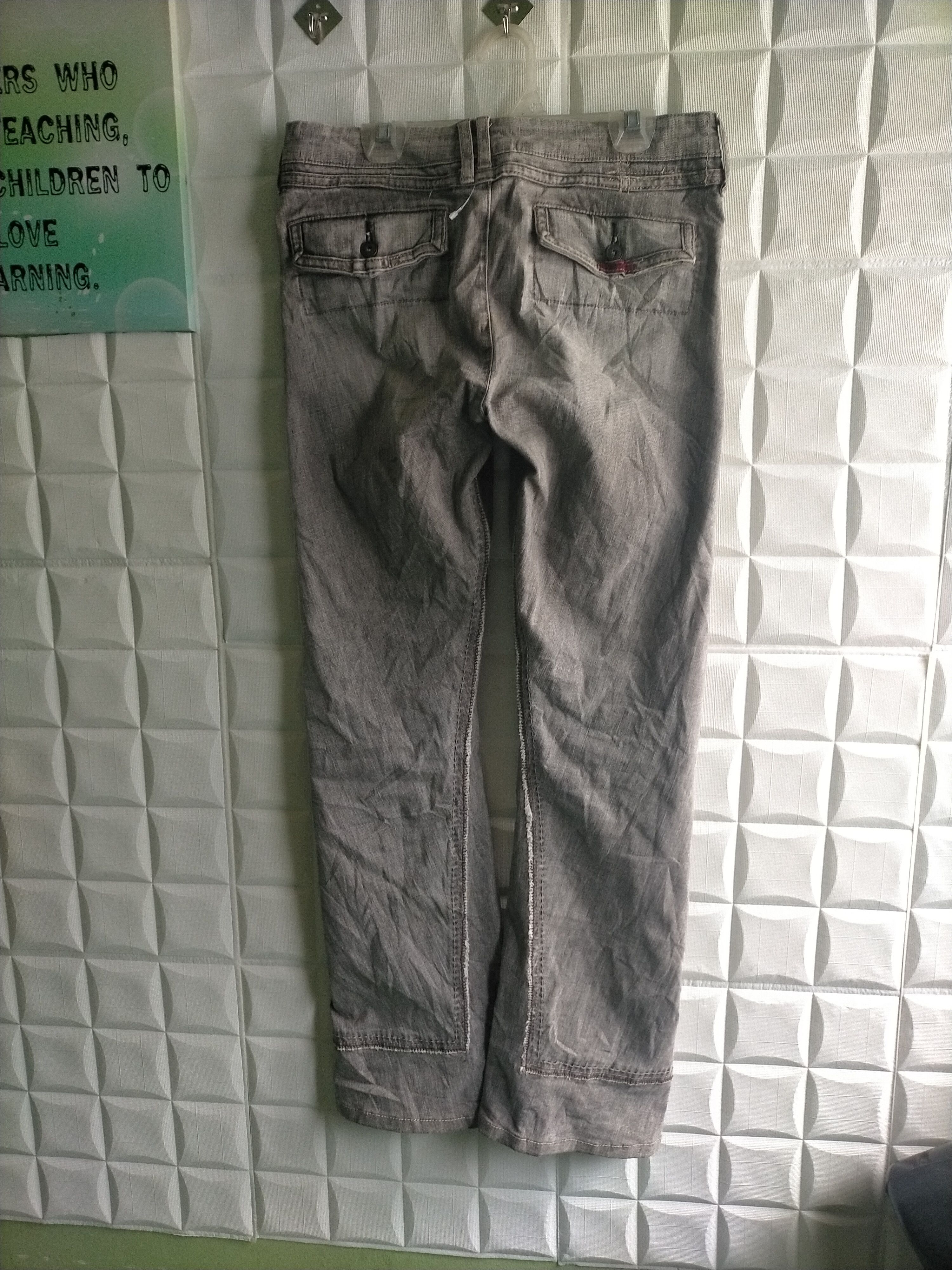 Marithe + Francois Girbaud Marithe Francois Girbaud Mudwash Flared Jeans Size US 30 / EU 46 - 3 Thumbnail