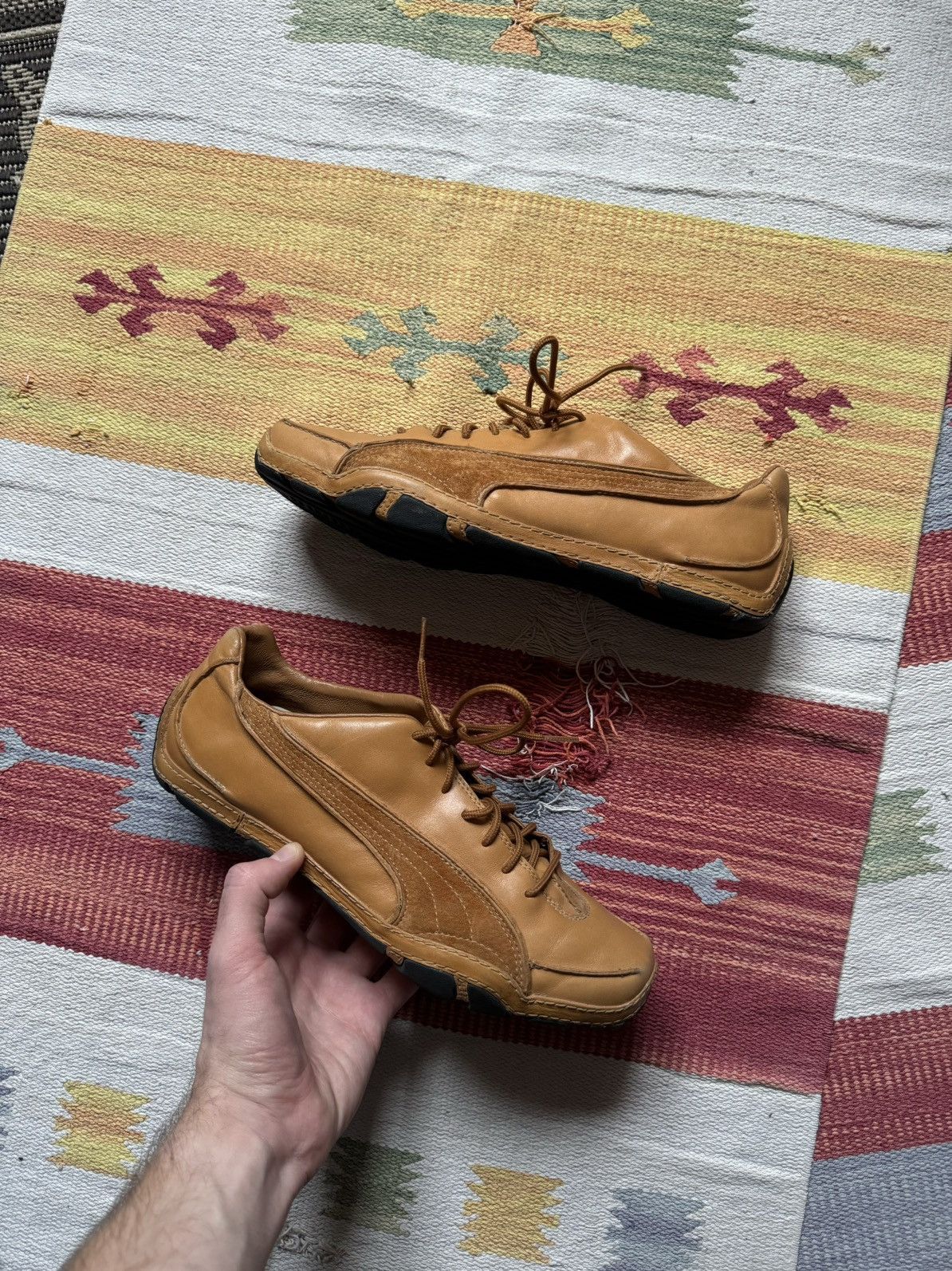 Puma Vintage 00’s Puma Sample Moc GT y2k Low Leather Sneakers Size US 9 / EU 42 - 1 Thumbnail