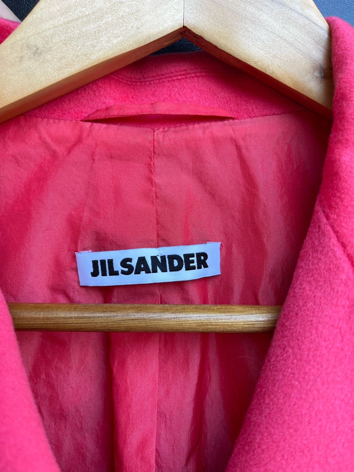 Vintage Vintage Jil Sander Double Breasted Women Pink Blazer Jacket Size S / US 4 / IT 40 - 7 Thumbnail