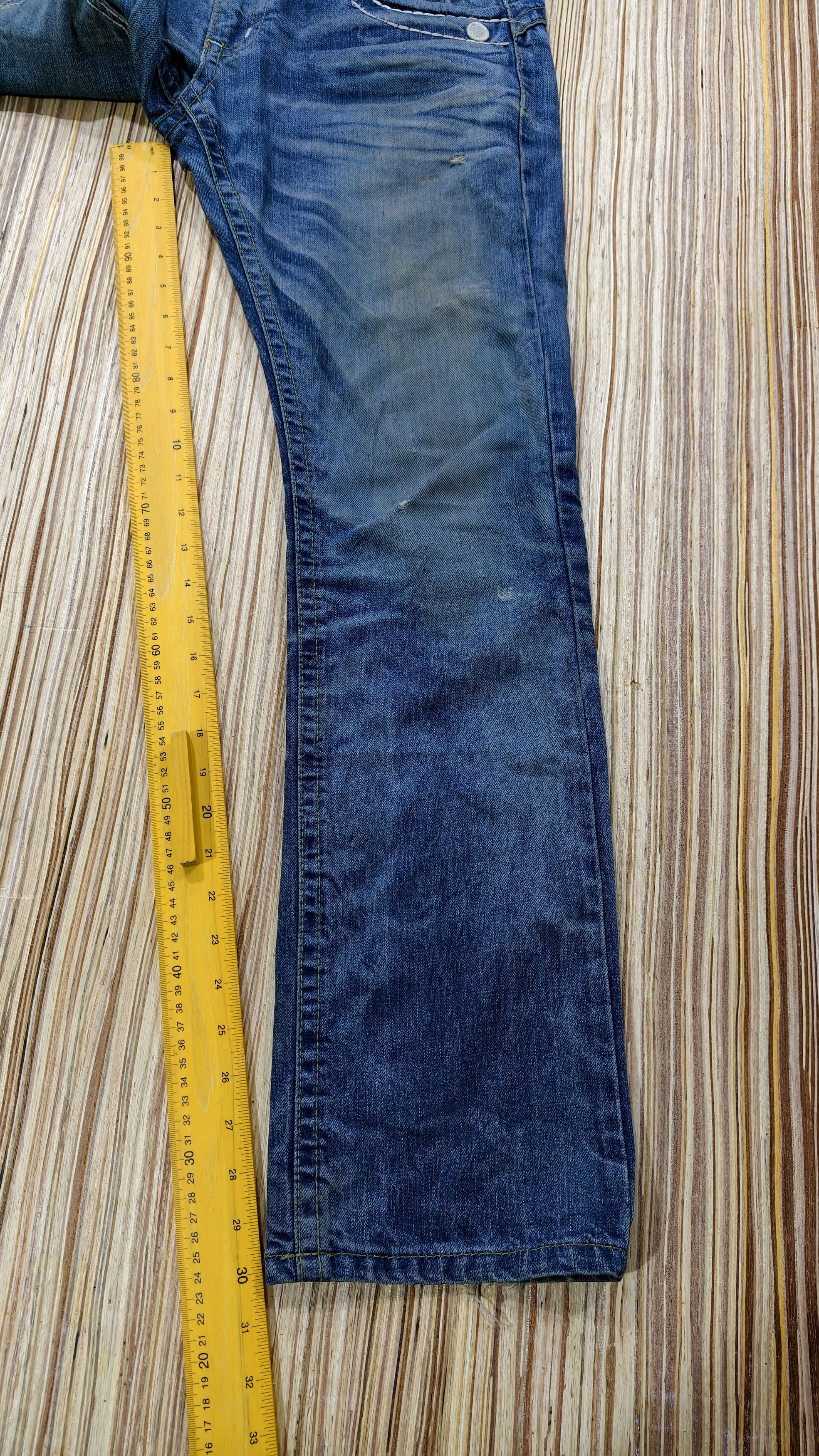Japanese Brand vintage lolita flare denim jeans Size US 33 - 12 Thumbnail