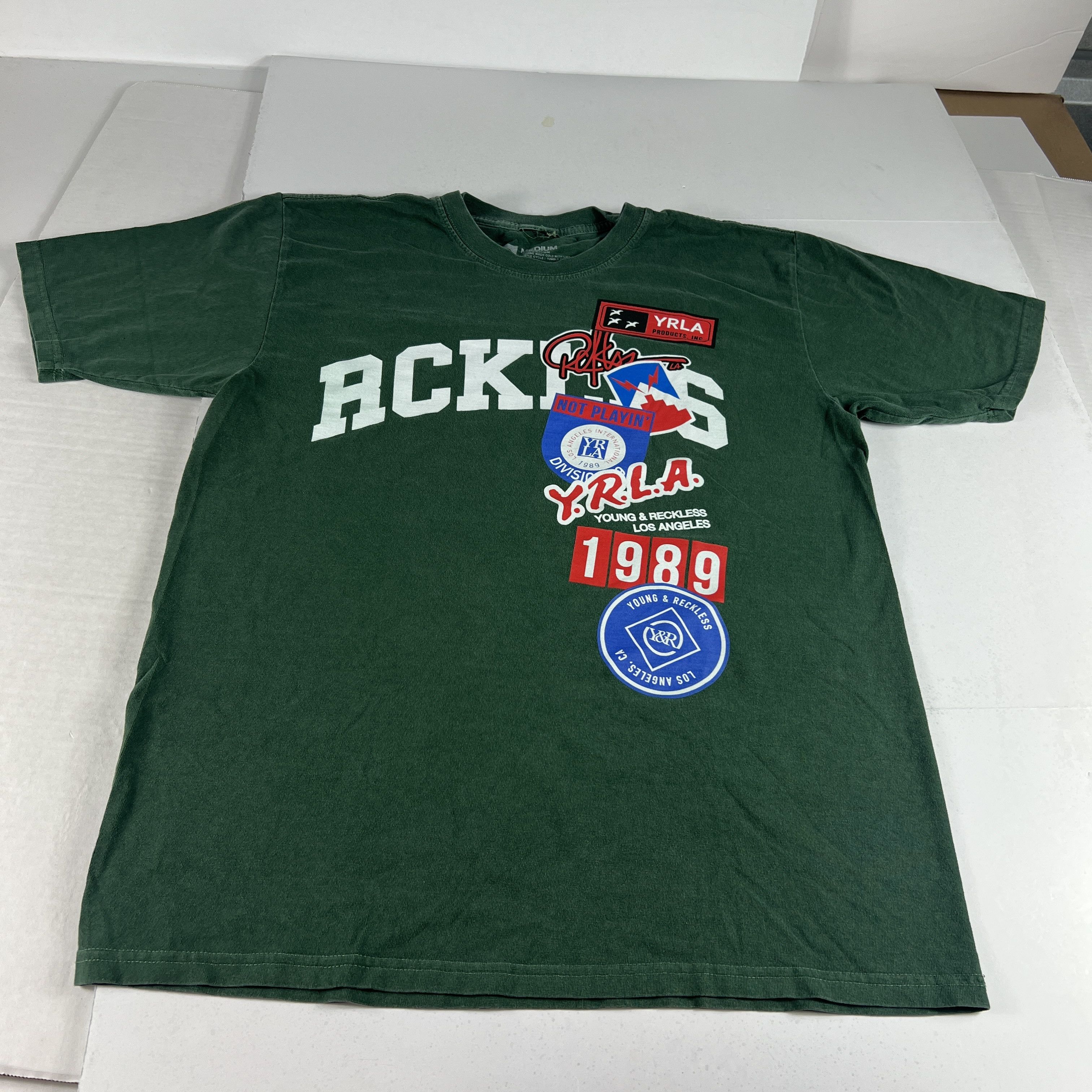 Other YRLA Young & Reckless Shirt Graphic Print Short Sleeve Tee Size US M / EU 48-50 / 2 - 1 Thumbnail