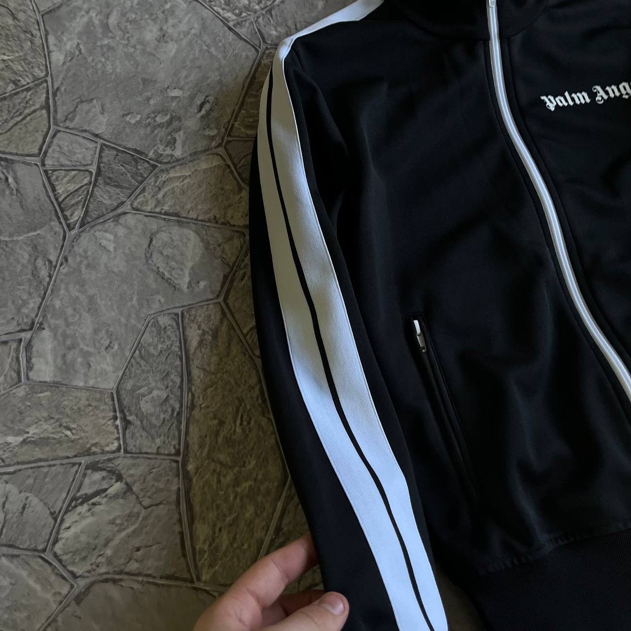 Palm Angels Palm Angels Track Jacket Black Size US XXS / EU 40 - 7 Thumbnail