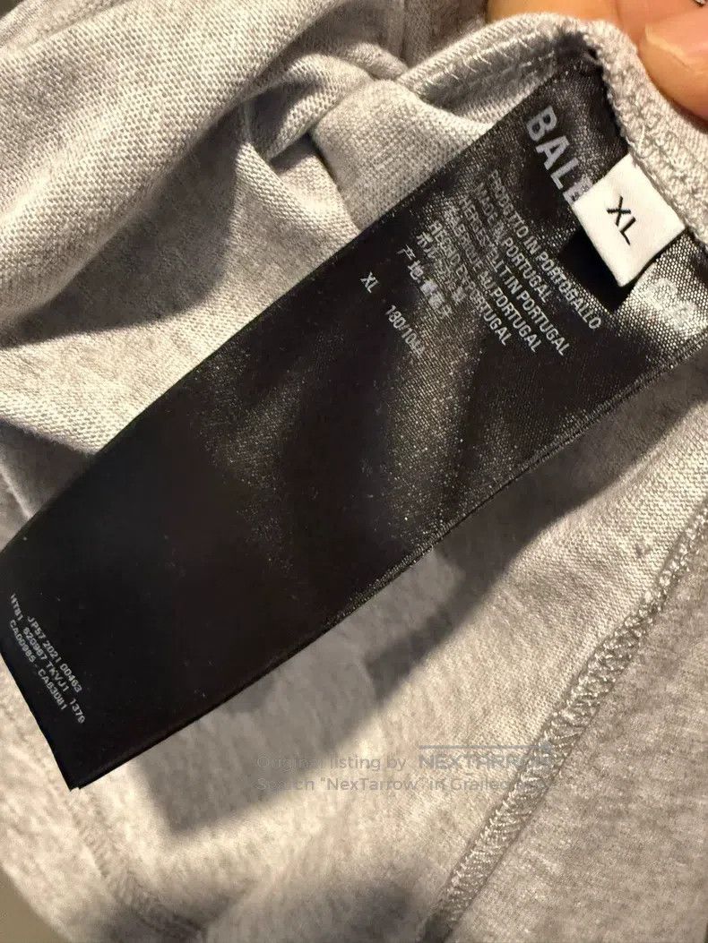 Balenciaga Balenciaga Letter printed round-neck short-sleeve T-shirt Size US XL / EU 56 / 4 - 5 Thumbnail