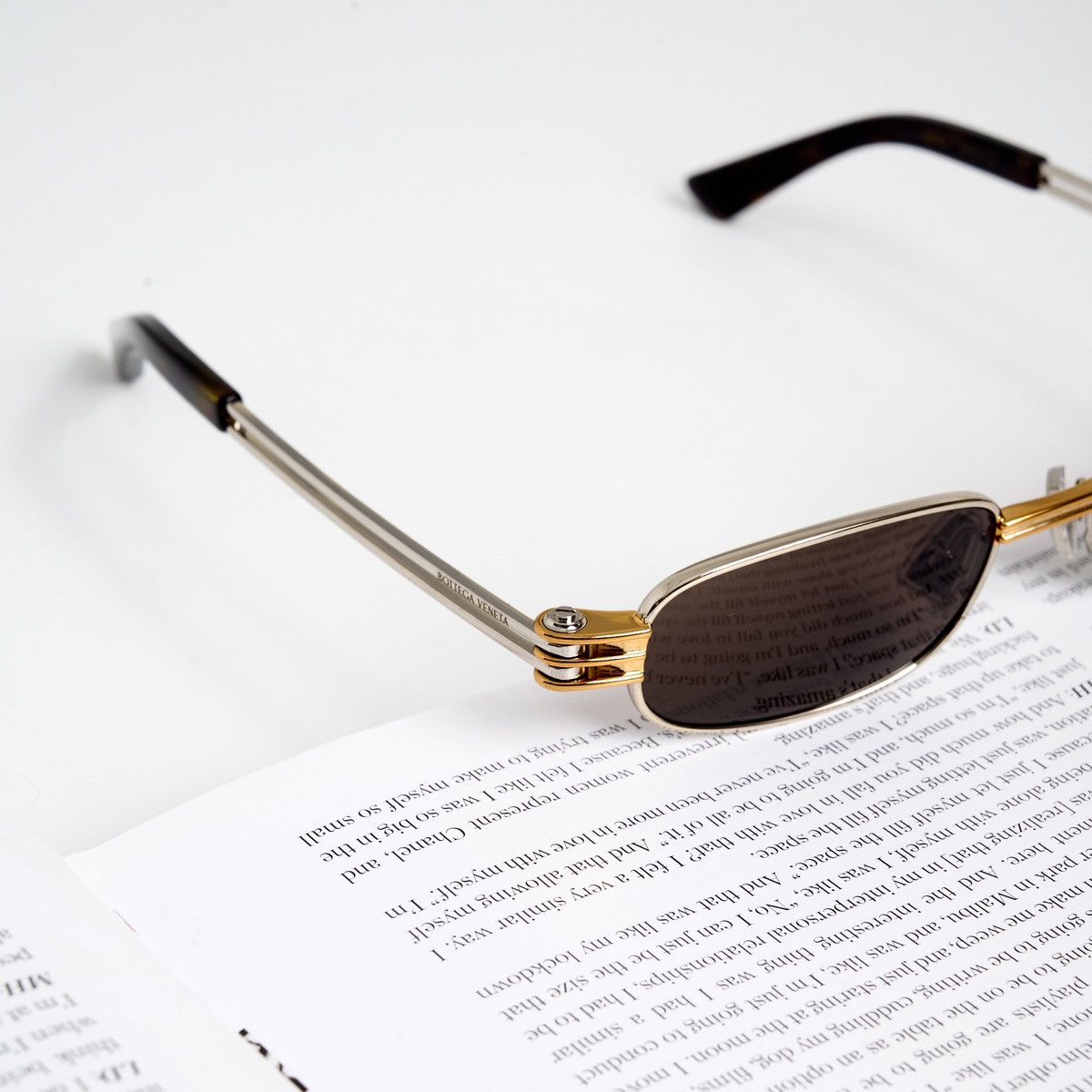 Bottega Veneta BOTTEGA VENETA BV1381S 001 SUNGLASSES Size ONE SIZE - 3 Thumbnail