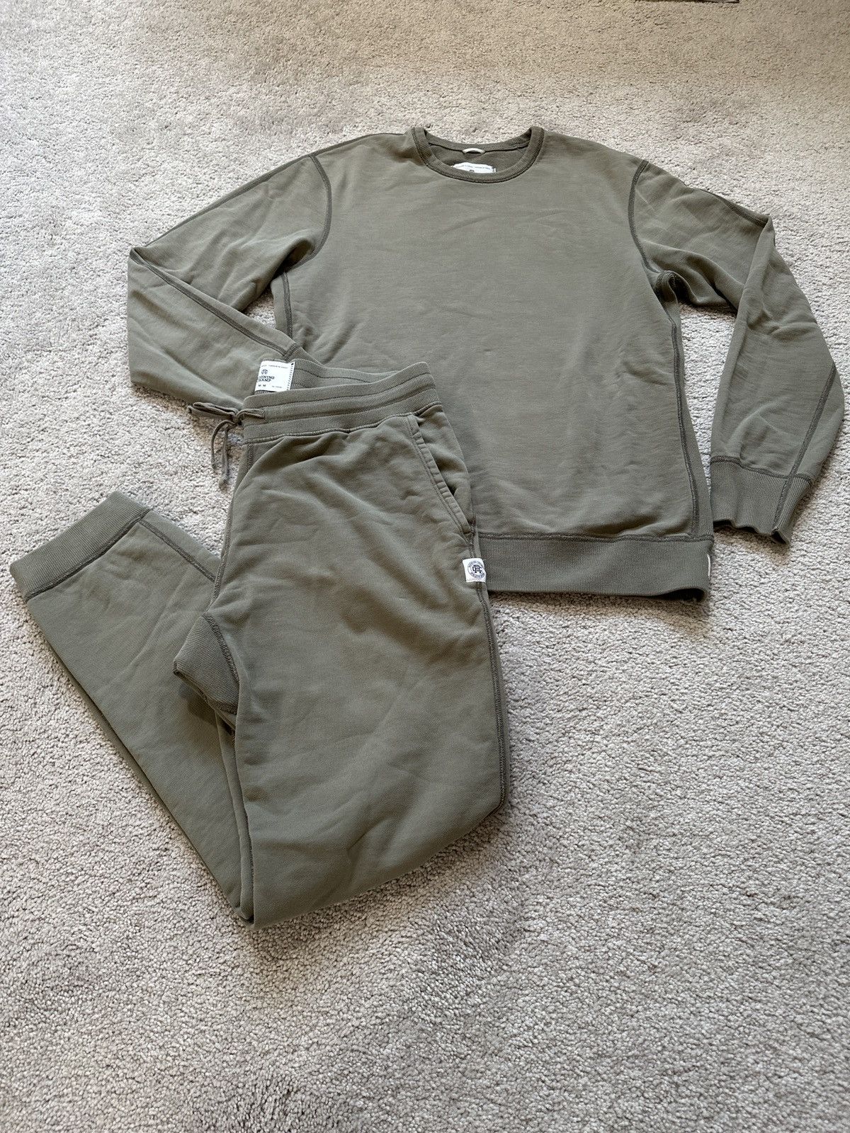 Reigning champ sage sweatpants sale