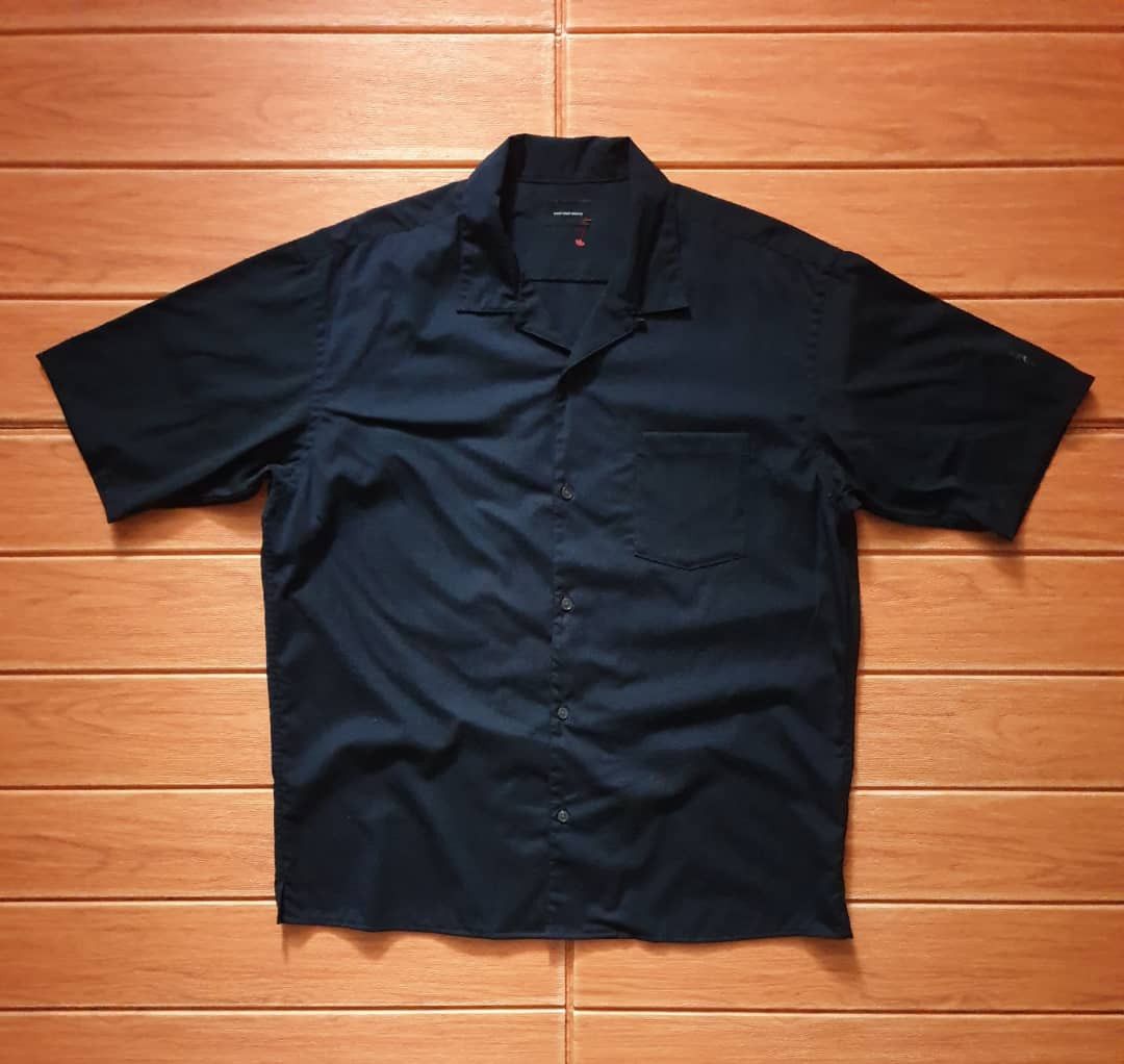 Japanese Brand Green Label Relaxing navy blue Shirt Size US XL / EU 56 / 4 - 1 Thumbnail
