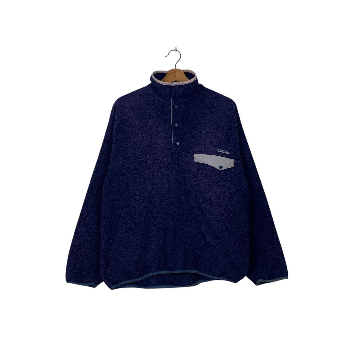 Patagonia PATAGONIA Snap Button Turtleneck Pullover Fleece #2066-C90 Size US S / EU 44-46 / 1 - 1 Thumbnail