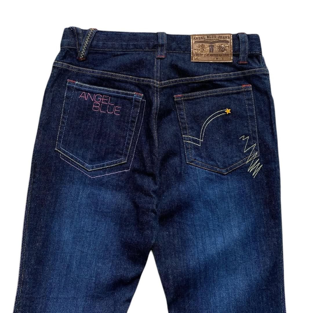 Angel Blue × Japanese Brand × Le Grande Bleu (L.G.B.) 90's Angel Blue Flared Jeans Size US 30 / EU 46 - 3 Thumbnail