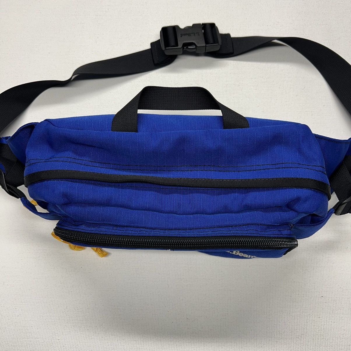L.L. Bean × Vintage LL Bean Fanny Pack Bag Blue Crossbody Belt Waist Adjustable Size ONE SIZE - 6 Thumbnail