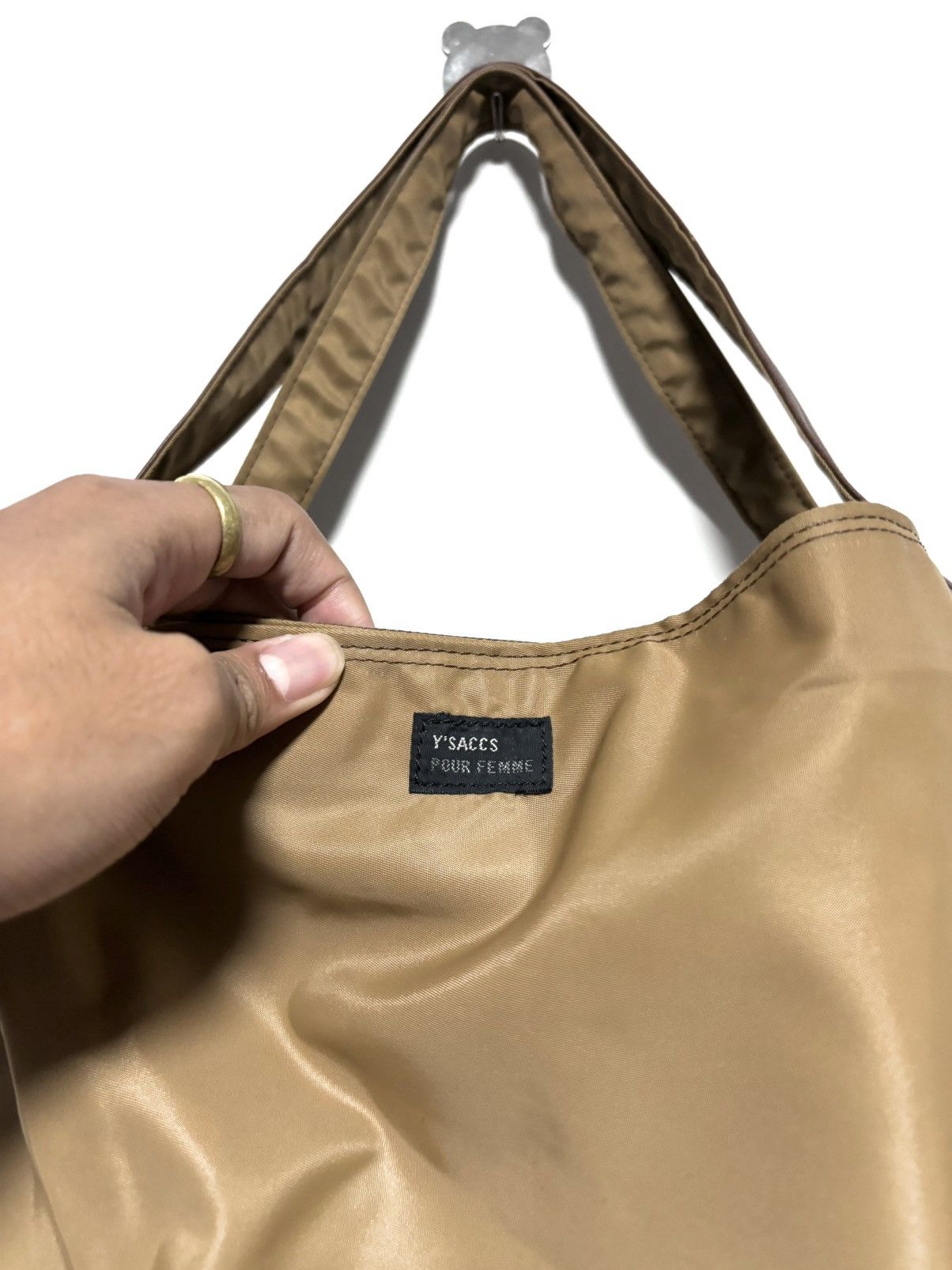 If Six Was Nine Rare Yohji Yamamoto Y’SACCS Tote Bag Size ONE SIZE - 3 Thumbnail