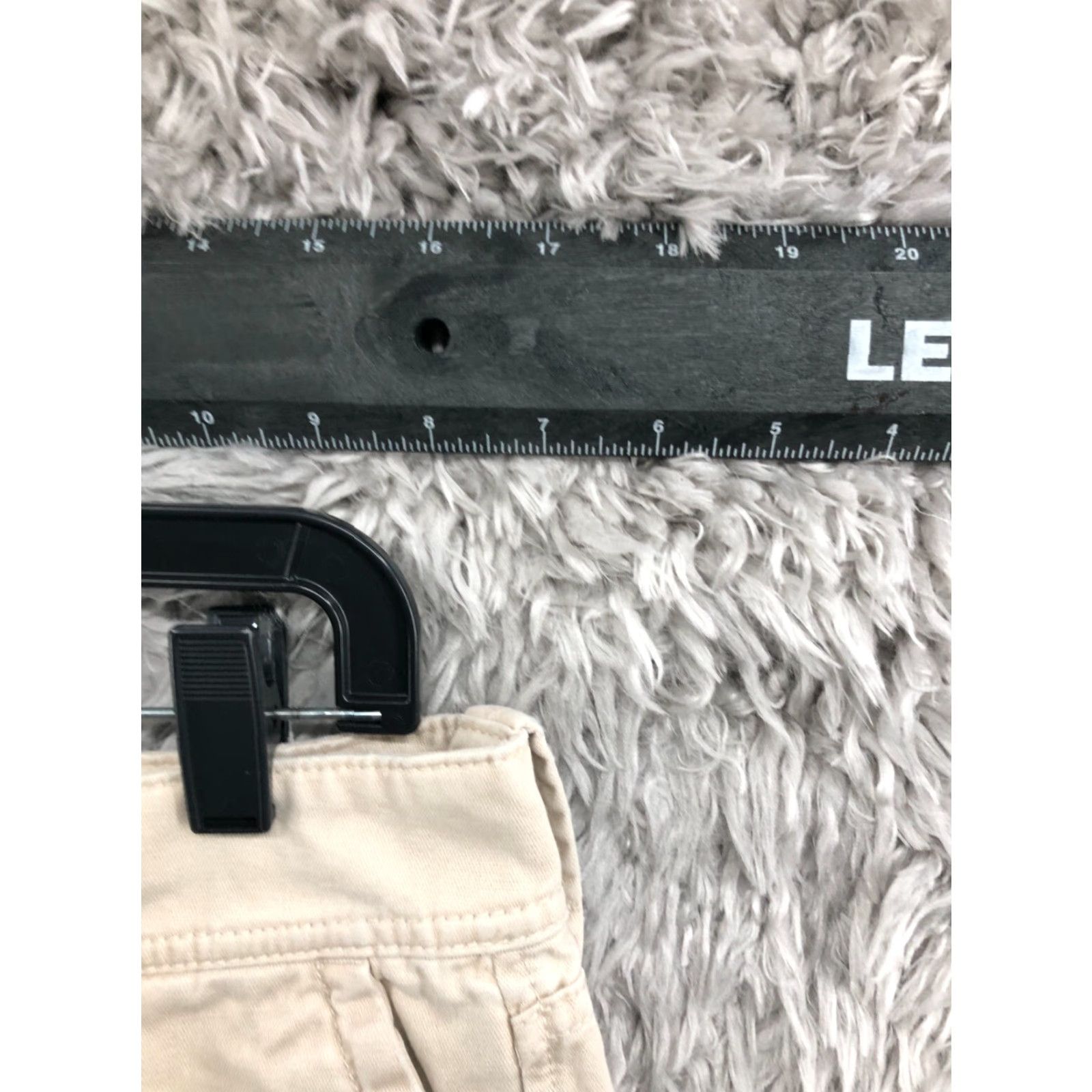 Gap Gap Beige Cropped Pants Size 10 Womens Mid Rise Straight 14in Inseam Regular 32in Waist Size 32" / US 10 / IT 46 - 2 Thumbnail
