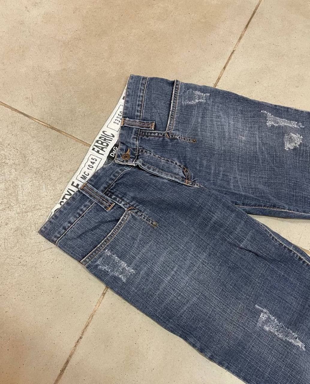 Dolce & Gabbana Vintage Dolce Gabbana Jeans Leather Patch Denim Pants Size US 32 / EU 48 - 5 Thumbnail
