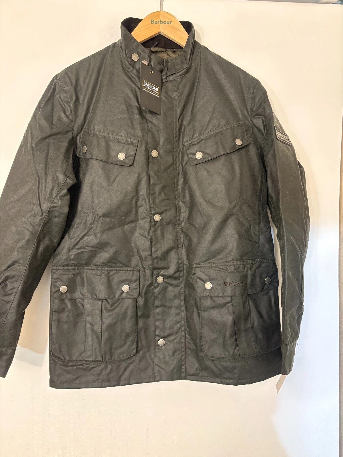 Barbour SAGE ~ Barbour Men's International Tourer Duke Jacket Size US S / EU 44-46 / 1 - 4 Thumbnail