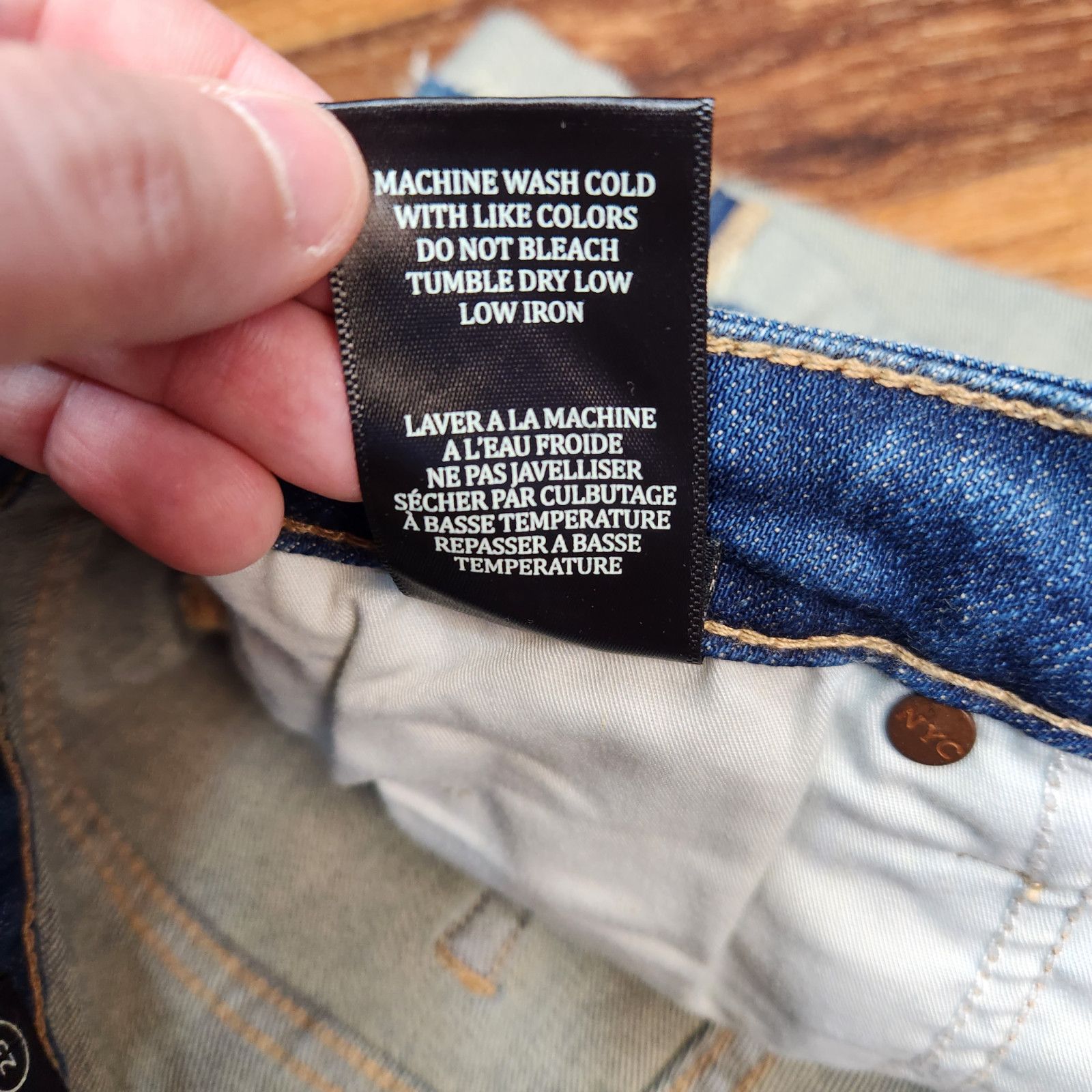 BLANKNYC Blank NYC Fulton Shorts Womens Denim Destroyed Roll Up 25 Size 25" / US 0 / IT 36 - 9 Thumbnail
