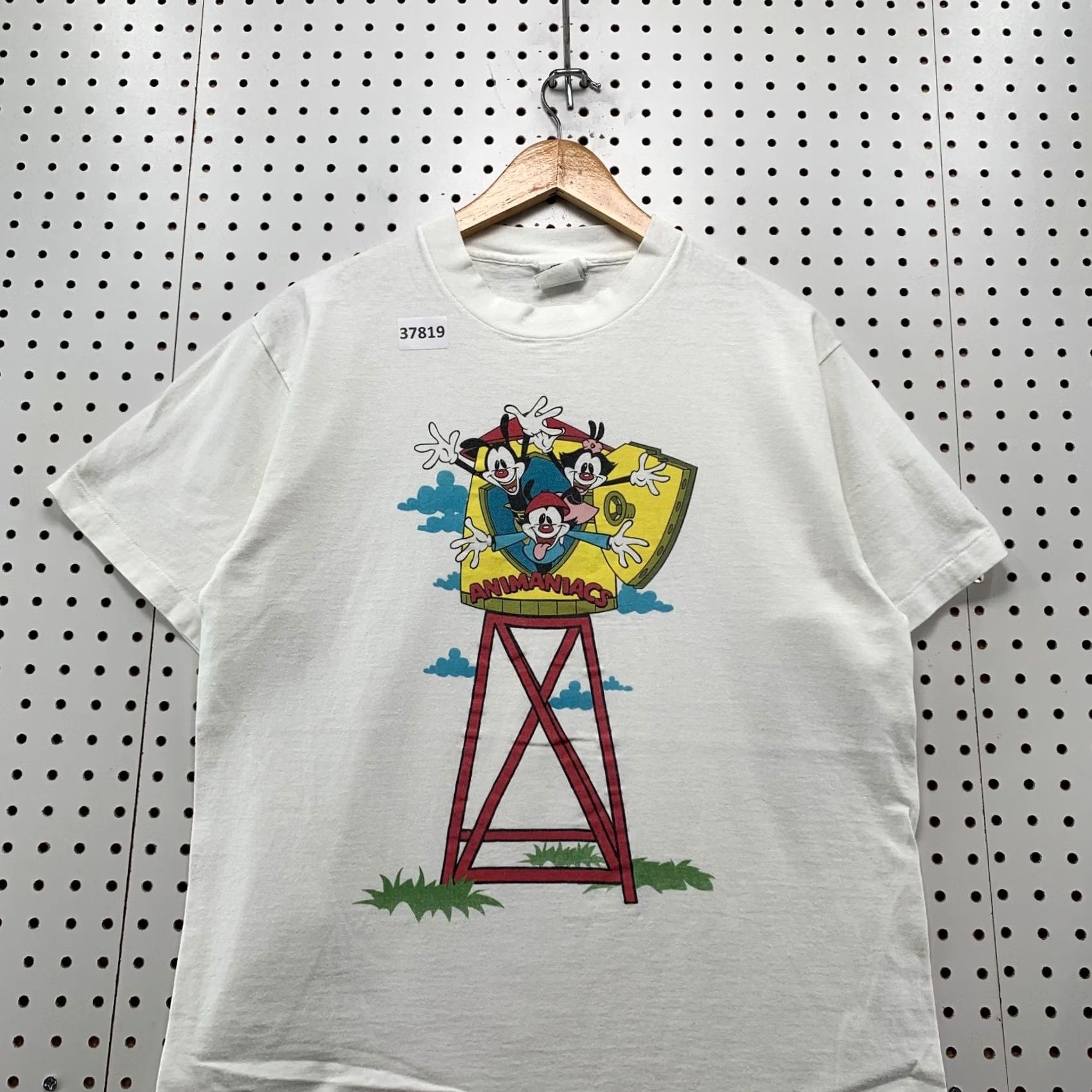 Vintage VINTAGE Animaniacs Shirt Mens XL White RARE WB Graphic USA 90s Size US XL / EU 56 / 4 - 5 Thumbnail