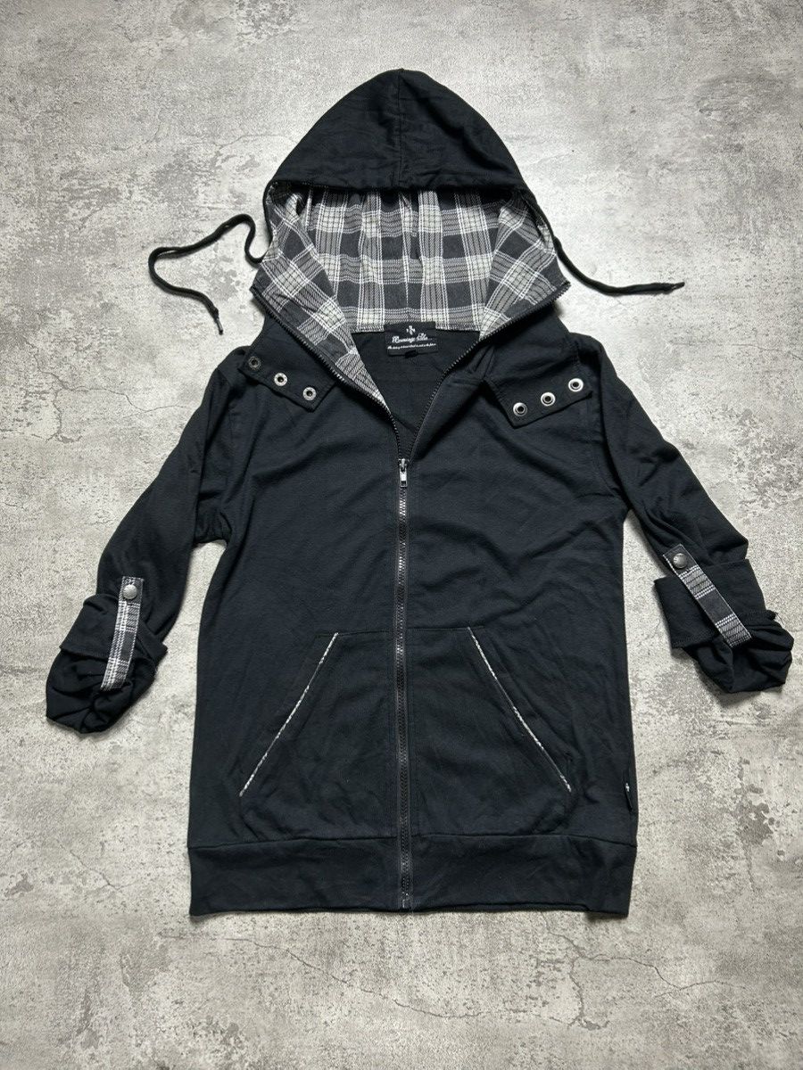 Hysteric Glamour Bernings sho Vkei Japan Archive Black Zip Hoodie Size US M / EU 48-50 / 2 - 6 Thumbnail