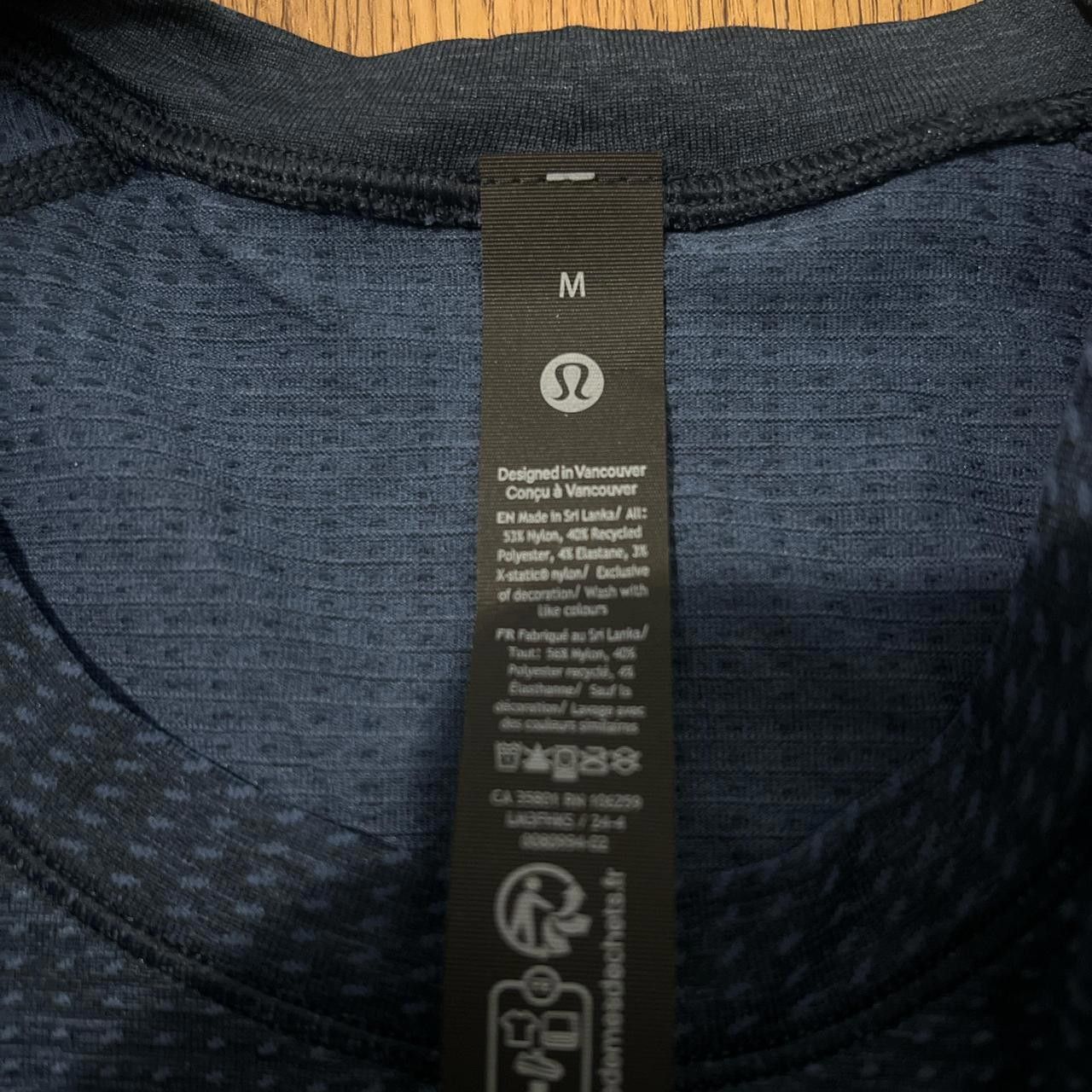 Lululemon Lululemon Men's Navy and Blue Shirt Size US M / EU 48-50 / 2 - 4 Thumbnail