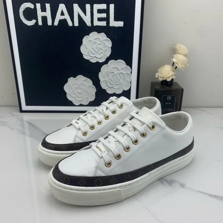 Louis Vuitton Louis Vuitton Stellar Casual Low-Top Sneakers 0079 Size US 5 / IT 35 - 1 Thumbnail