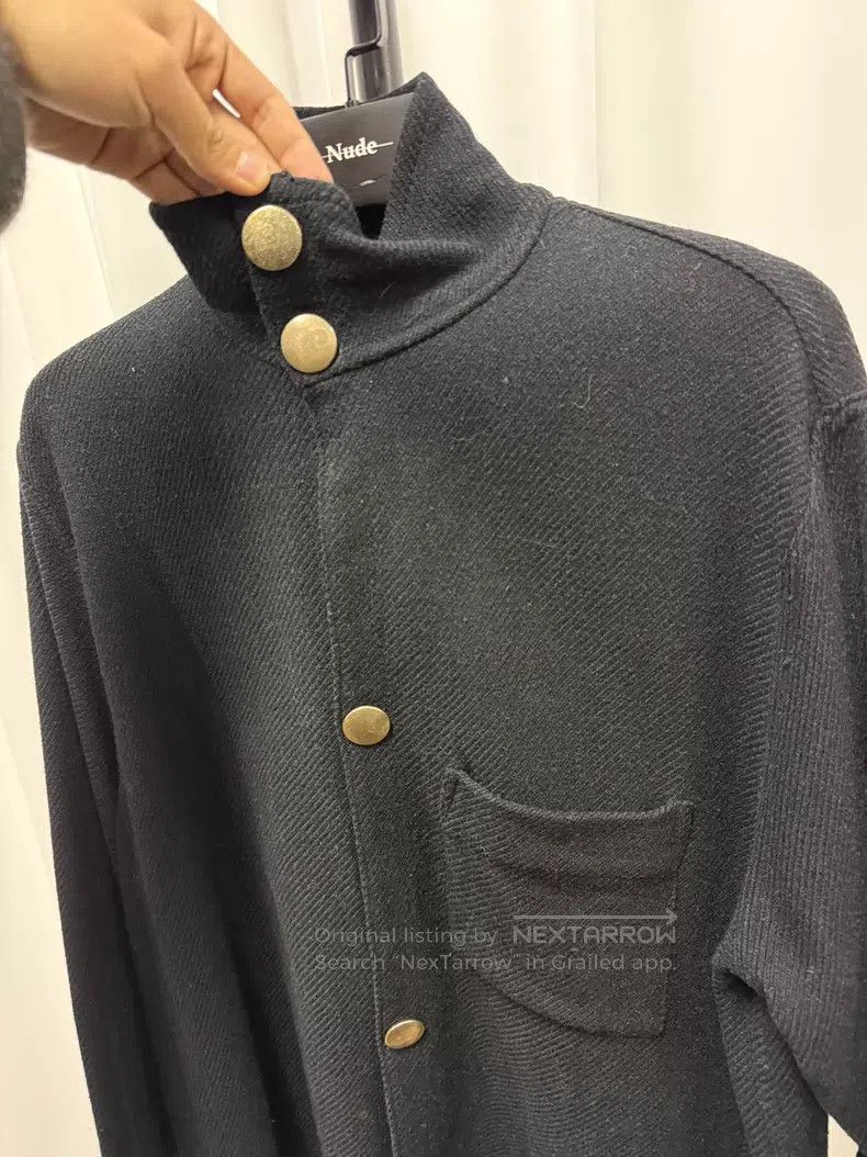 Yohji Yamamoto YOHJI YAMAMOTO Brass Button Single Pocket Jacket Size US M / EU 48-50 / 2 - 5 Thumbnail