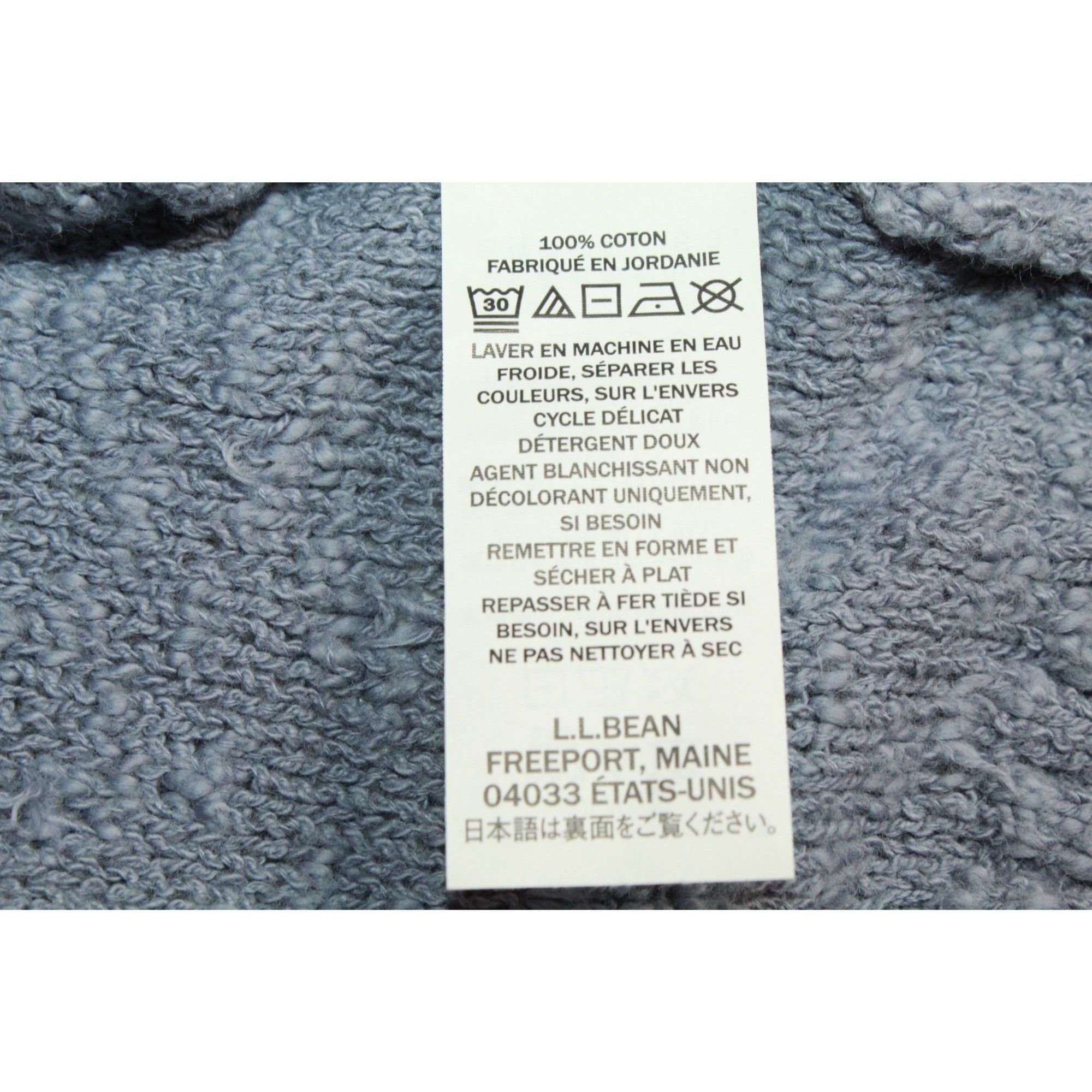 L.L. Bean LL Bean Women's Midweight Cotton Slub Sweater Henley Size M / US 6-8 / IT 42-44 - 8 Thumbnail