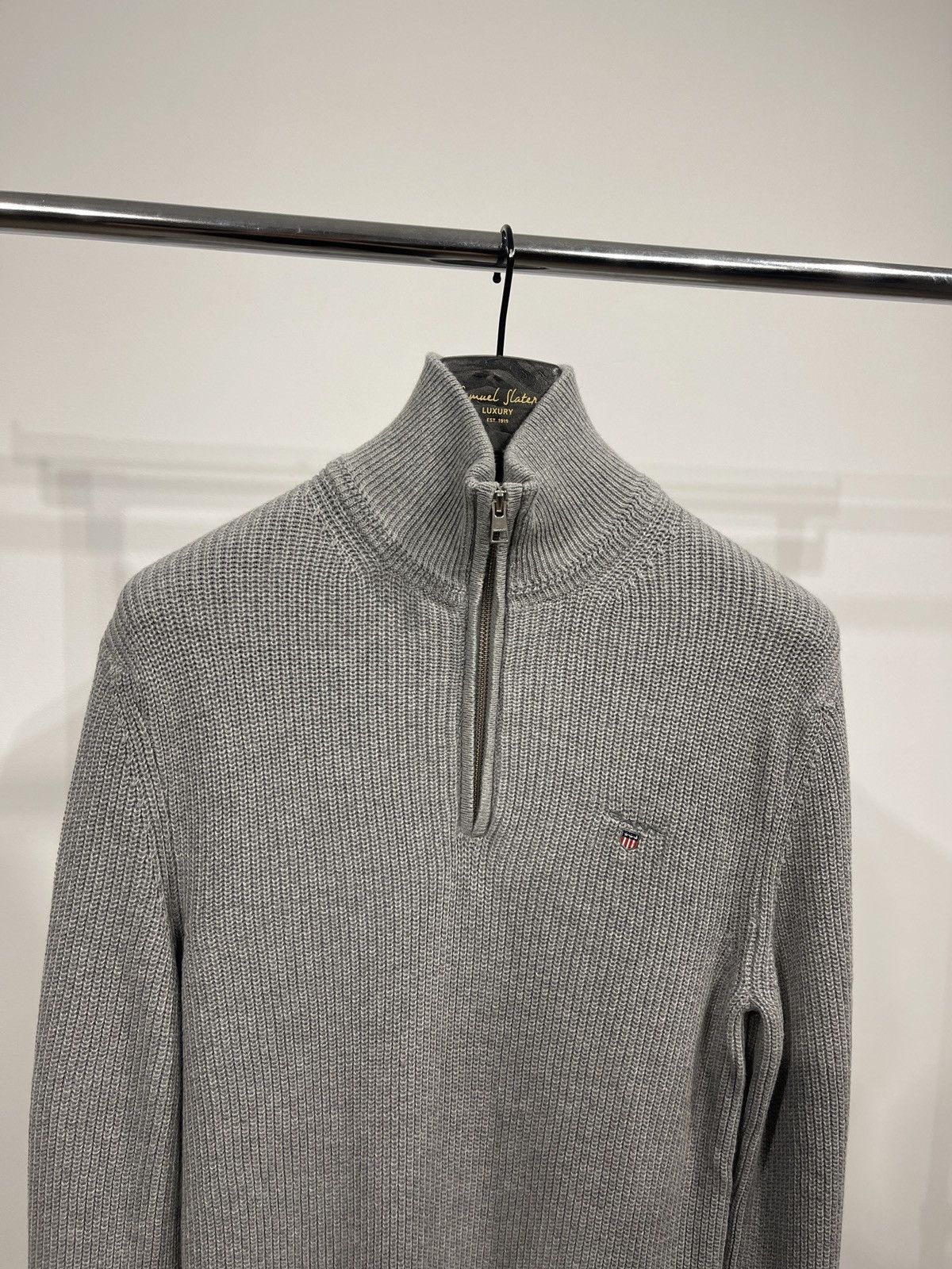 Gant × Vintage VINTAGE GANT CLASSIC ZIP SWEATER knit old money Size US S / EU 44-46 / 1 - 4 Thumbnail