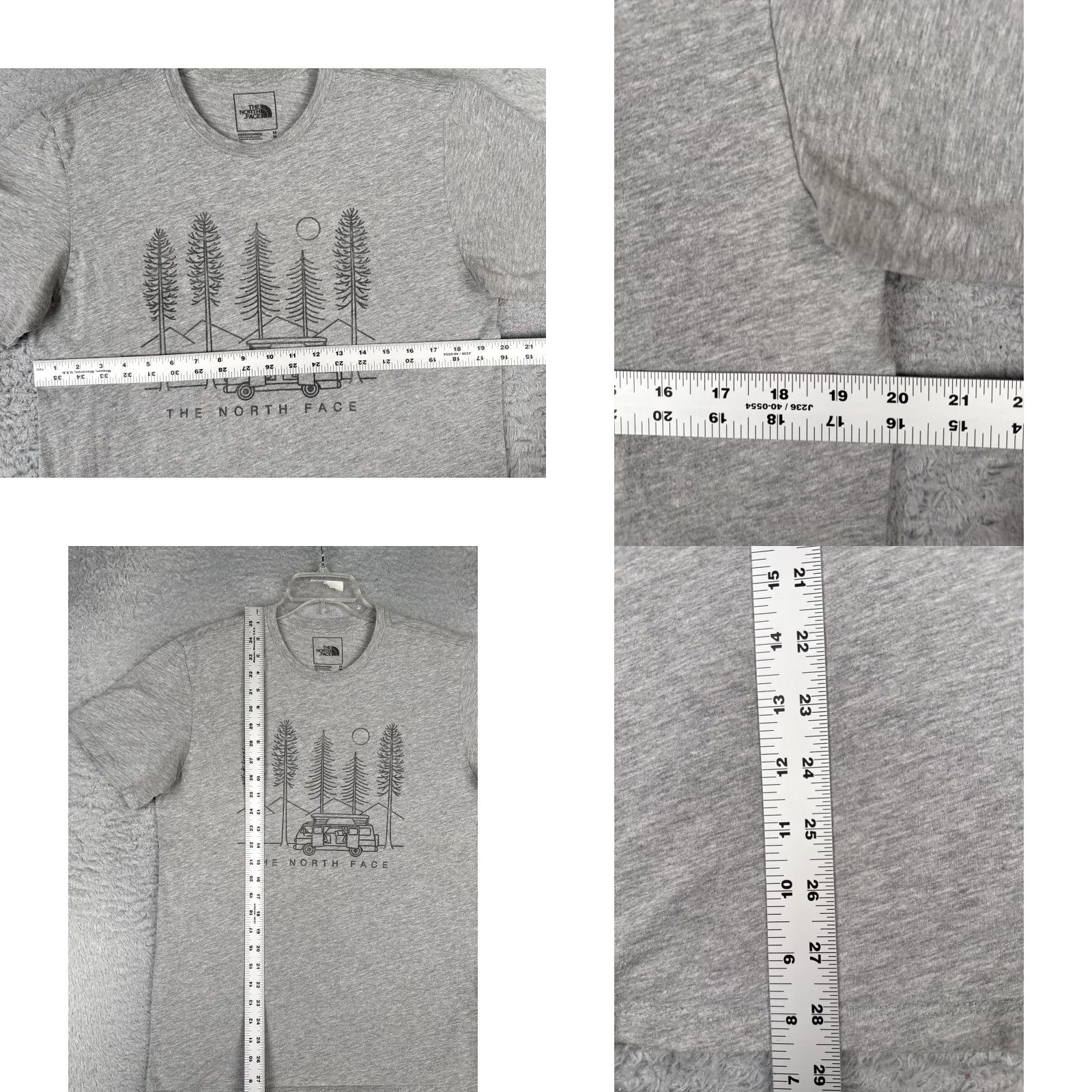 The North Face The North Face Shirt Mens Medium Gray Camper Van Graphic Tee Tagless Camping Size US M / EU 48-50 / 2 - 8 Thumbnail