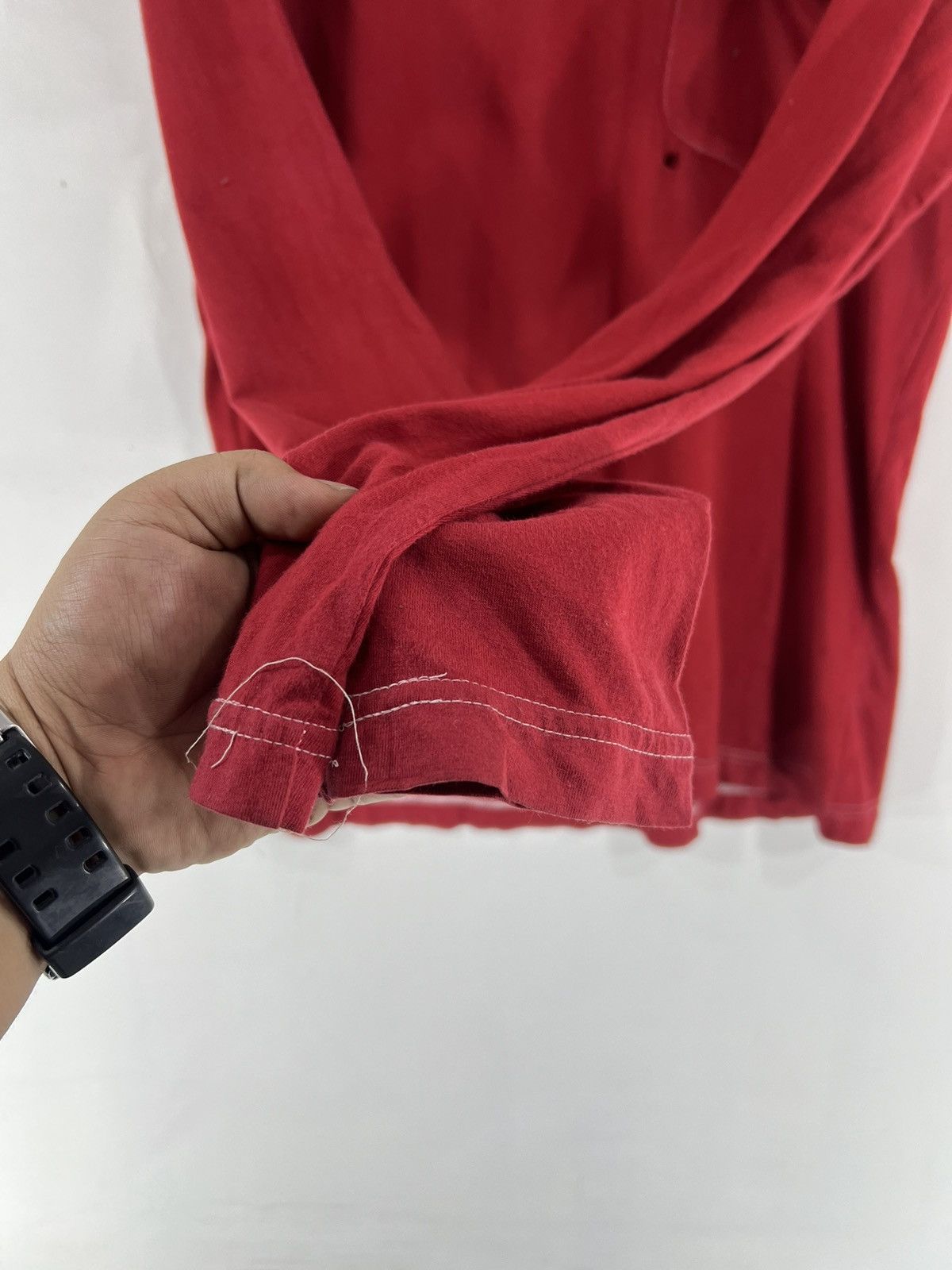 Issey Miyake Vintage Issey Miyake Longsleeves Tshirt Size US L / EU 52-54 / 3 - 8 Thumbnail