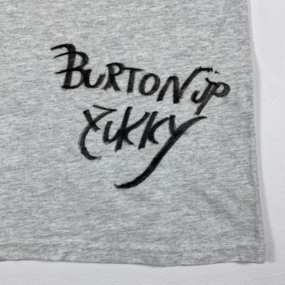 Burton Vintage 90's BURTON Skull Graphic Skate Streetwear Tee Size US L / EU 52-54 / 3 - 7 Thumbnail