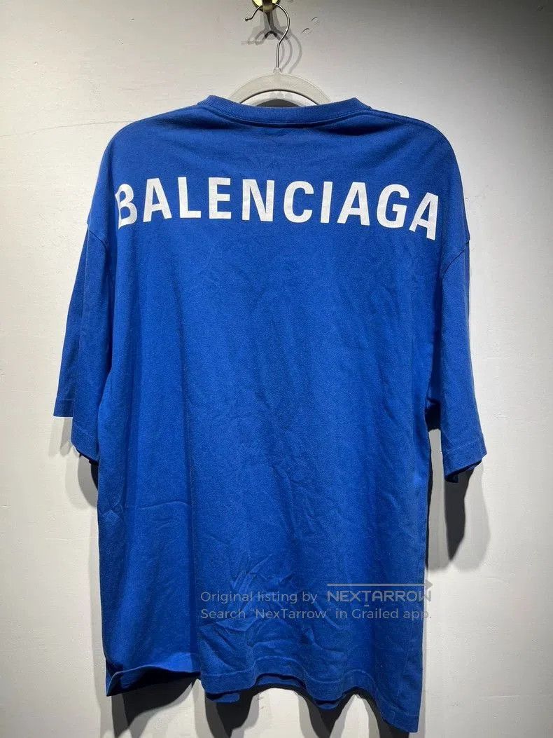 Balenciaga Balenciaga SS23 Logo Print Crewneck T-Shirt. Size US S / EU 44-46 / 1 - 2 Thumbnail