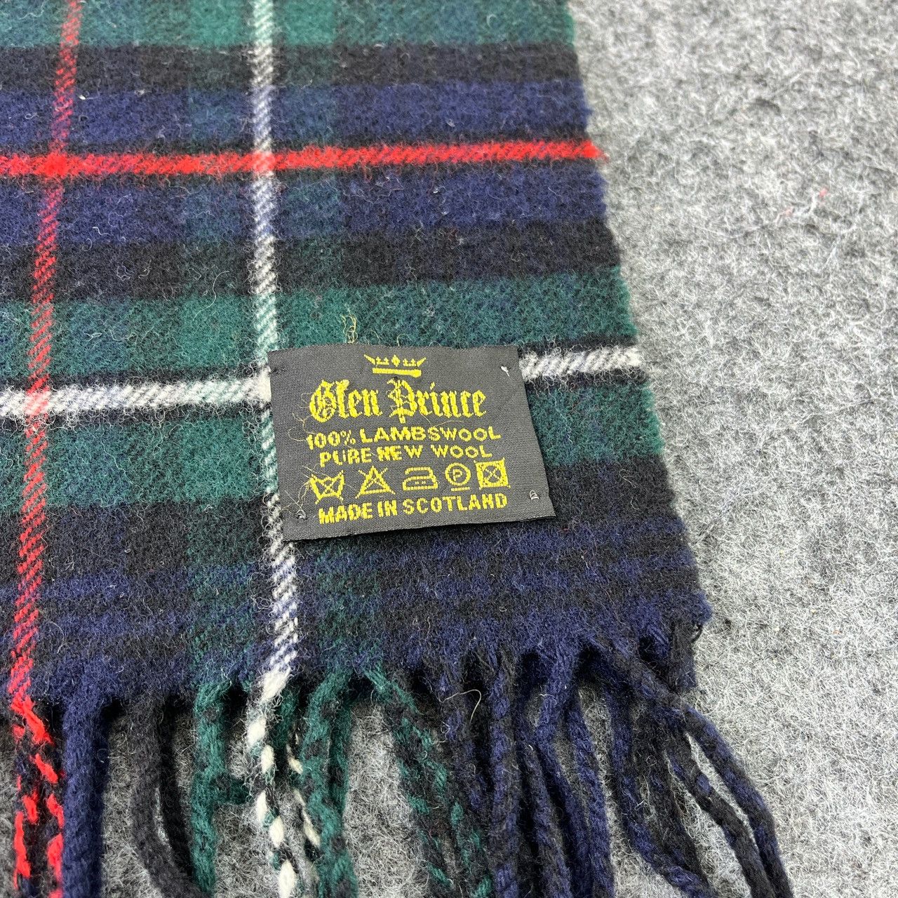Vintage Glen Prince Scarf / Muffler / Neckwear T578 Size ONE SIZE - 6 Thumbnail