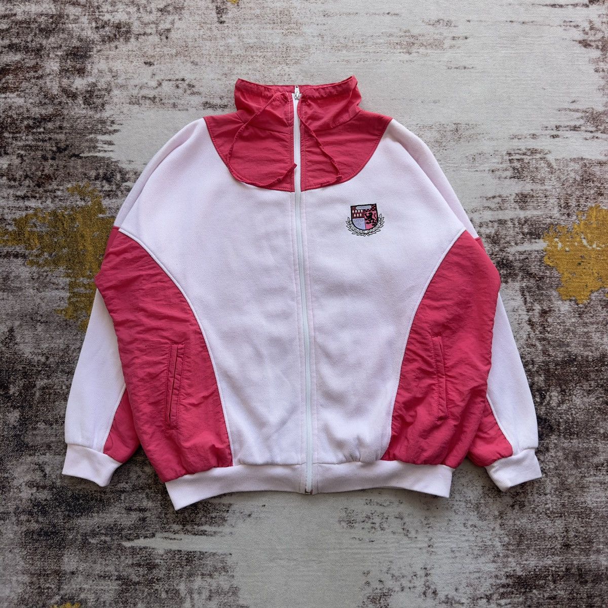 Adidas VINTAGE ADIDAS EMBROIDERED LOGO UNIVERSITY 90’s SWEATSHIRT Size US M / EU 48-50 / 2 - 2 Thumbnail