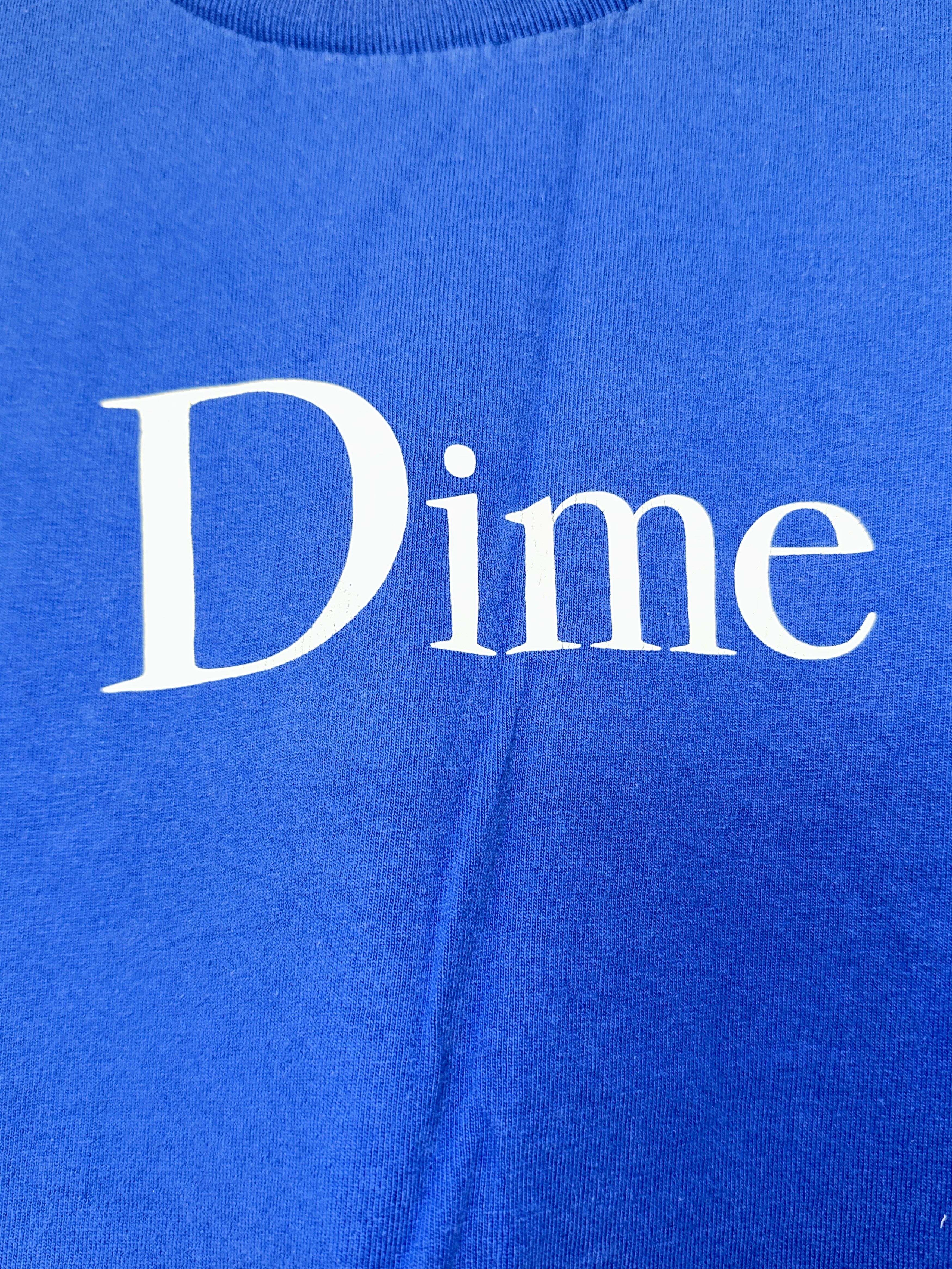 Dime Dime Blue Logo Tee Size US M / EU 48-50 / 2 - 5 Thumbnail