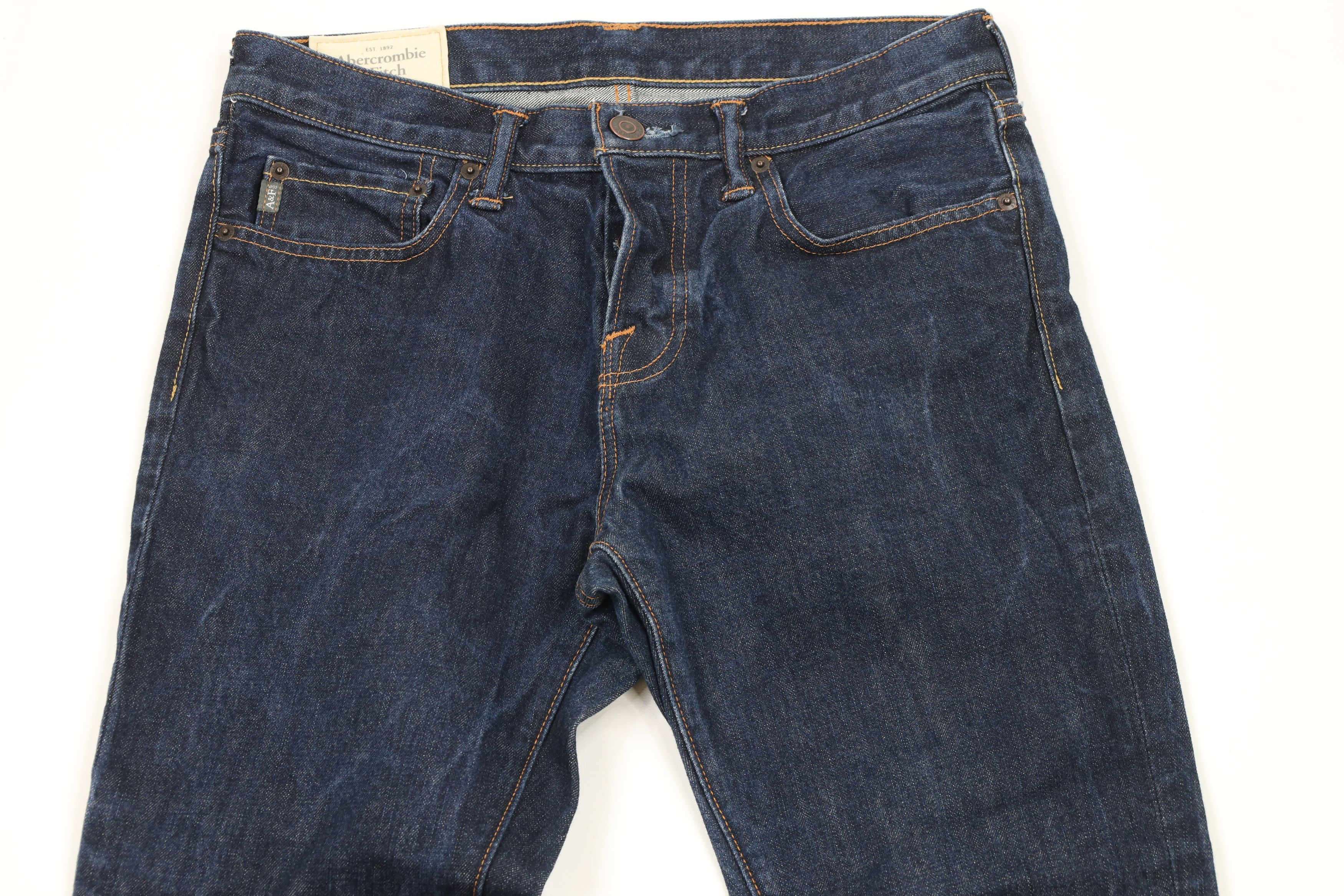 Abercrombie & Fitch × Vintage Vintage Abercrombie & Fitch Button Fly Denim Jeans Indigo Size US 31 - 2 Thumbnail