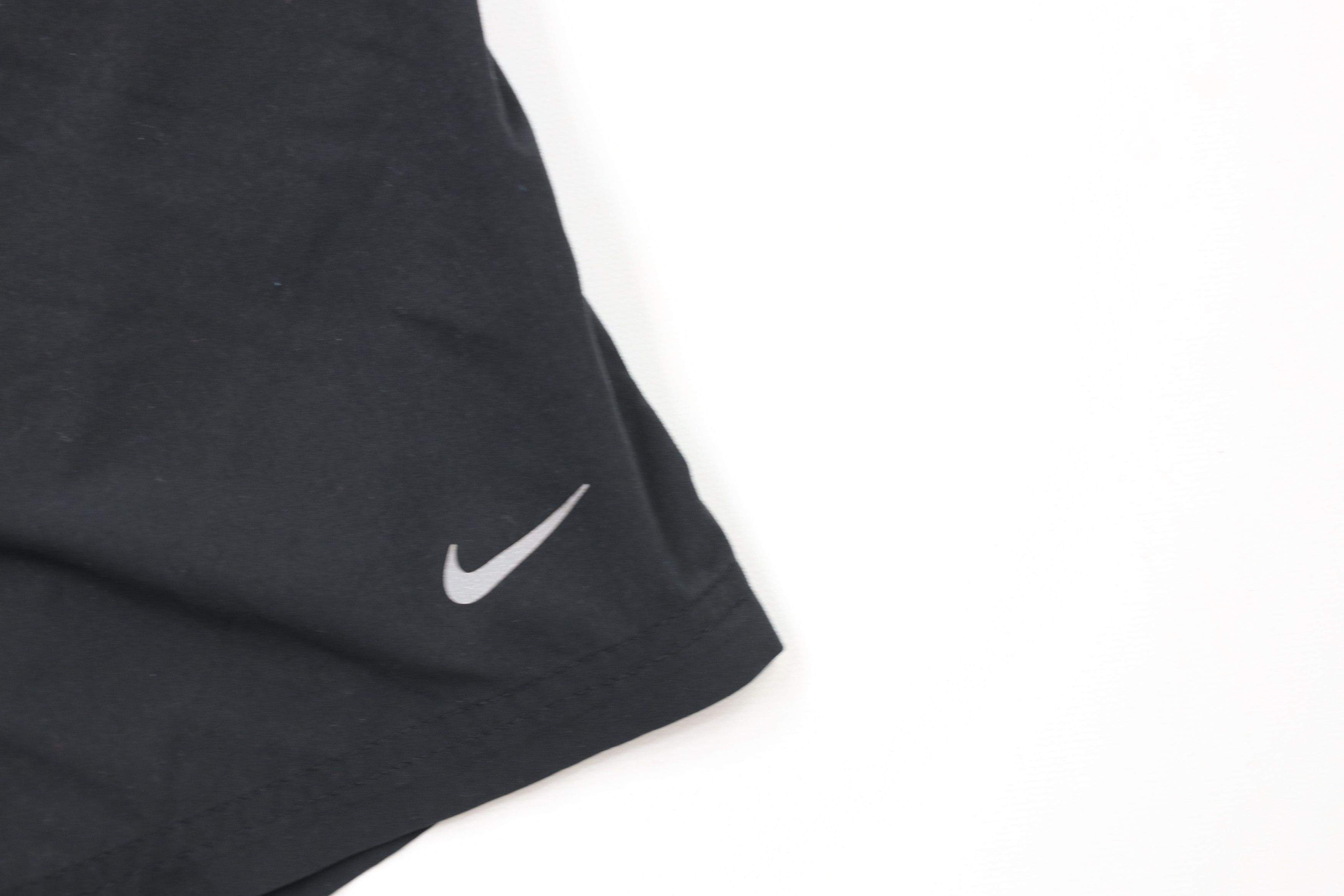 Nike × Vintage Vintage Y2K Nike Scott Swoosh Reflective Lined Shorts Black Size US 36 / EU 52 - 5 Thumbnail
