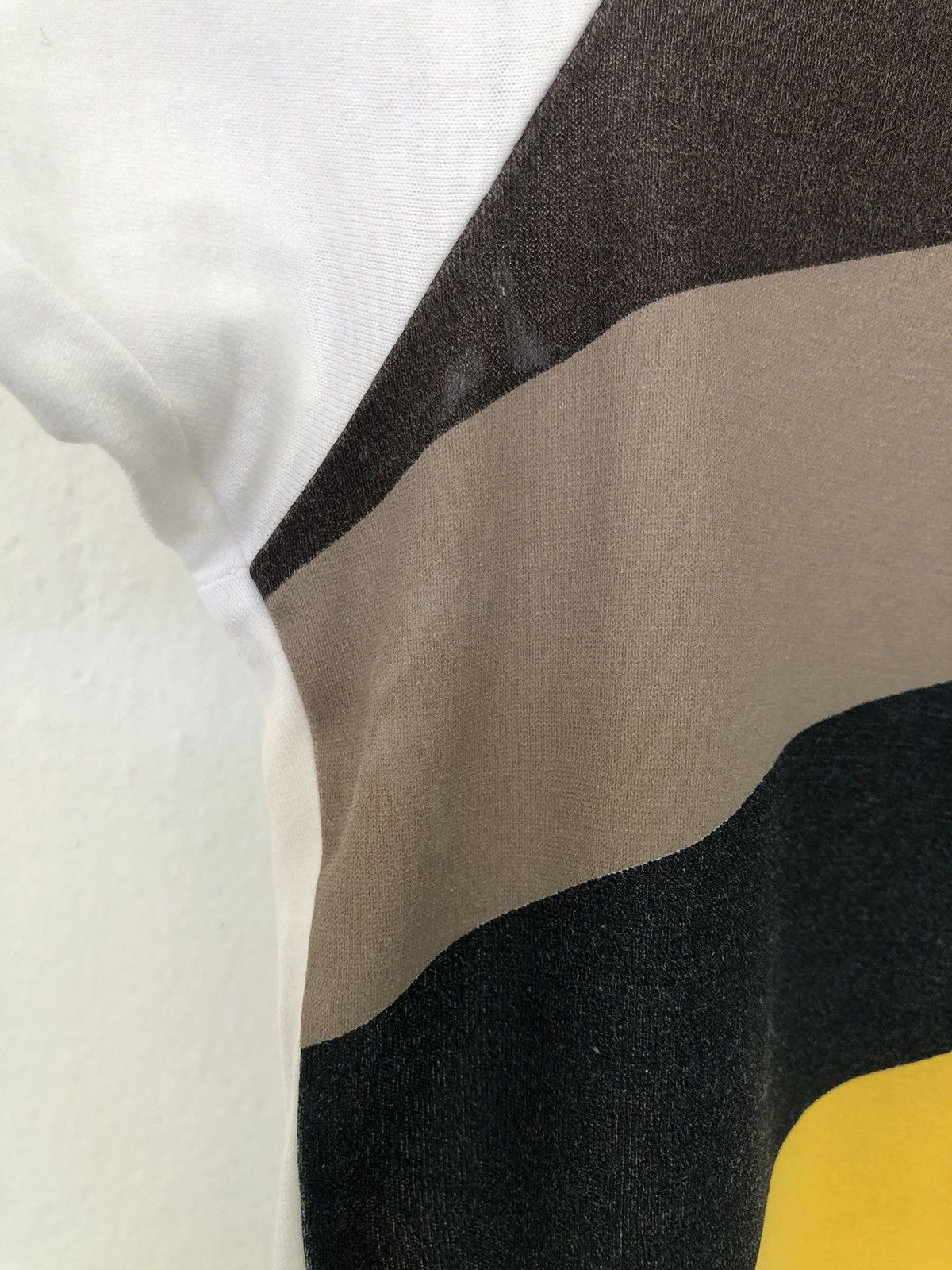 Fendi FENDI Eye Stripe Used Tee Size US L / EU 52-54 / 3 - 7 Thumbnail