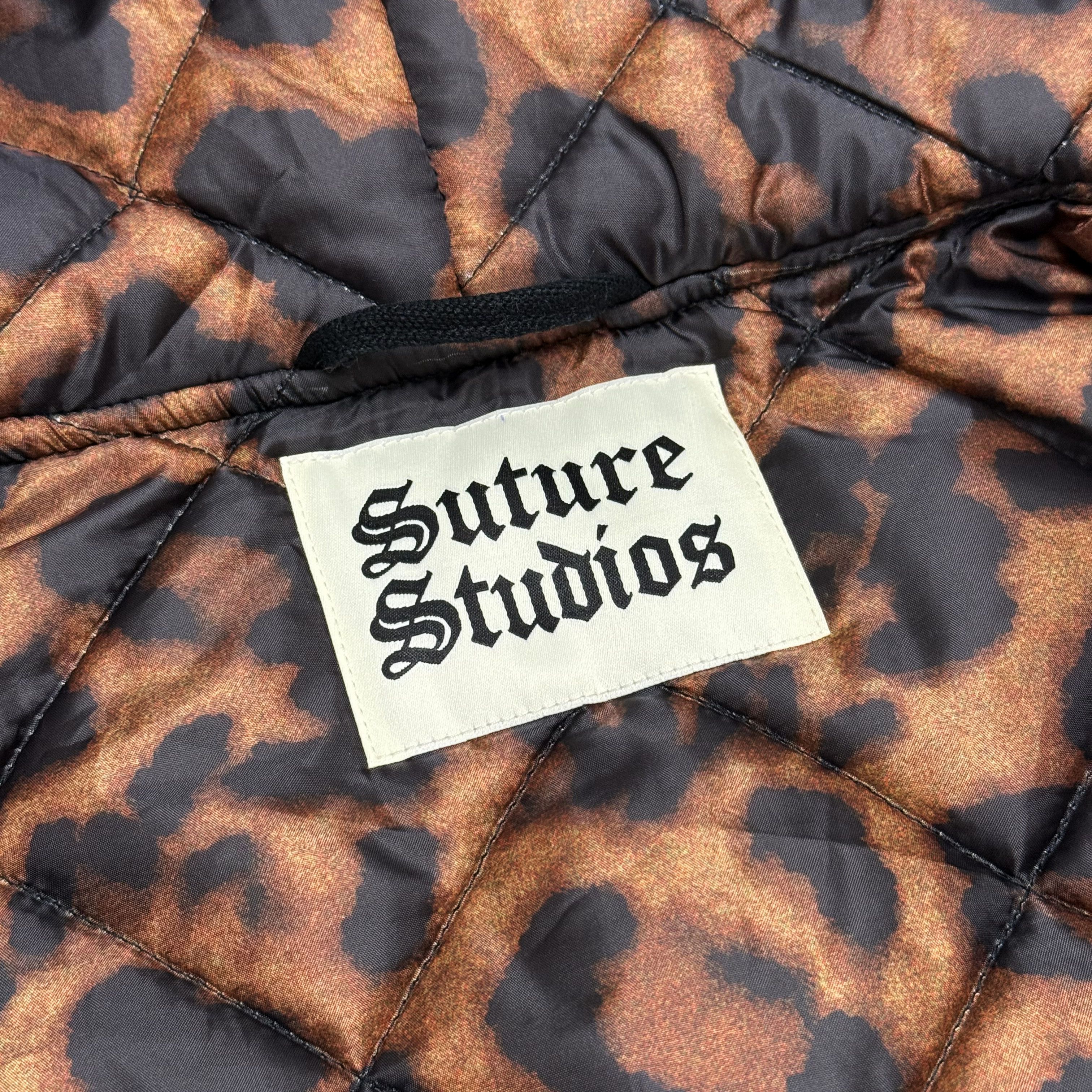 Other Suture Studios 16oz. Canvas Hooded Work Jacket Black Leopard Size US XL / EU 56 / 4 - 5 Thumbnail
