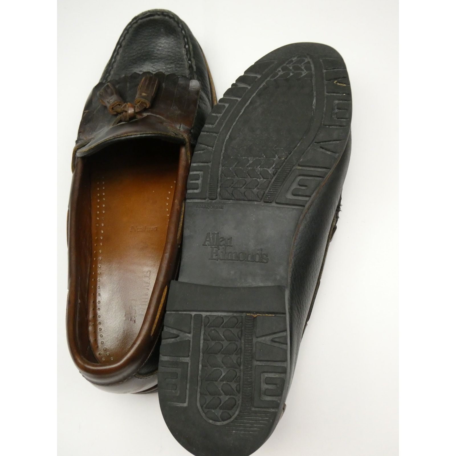 Allen Edmonds Allen Edmonds tassel loafers dress shoes, size: 11, brown Size US 11 / EU 44 - 4 Thumbnail