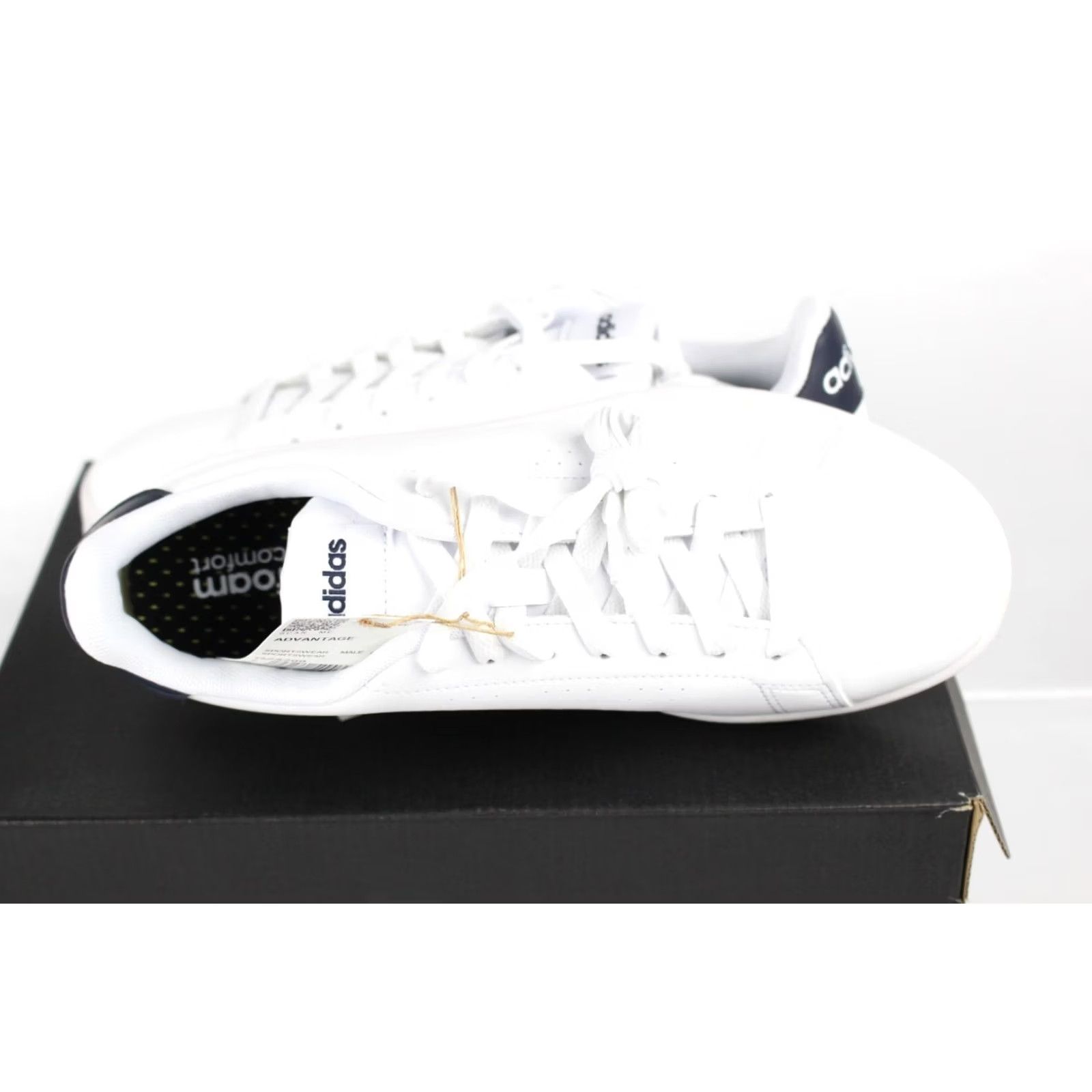 Adidas Adidas Men's Advantage Sneakers Size 7.5 White GZ5299 Size US 8 / EU 41 - 3 Thumbnail
