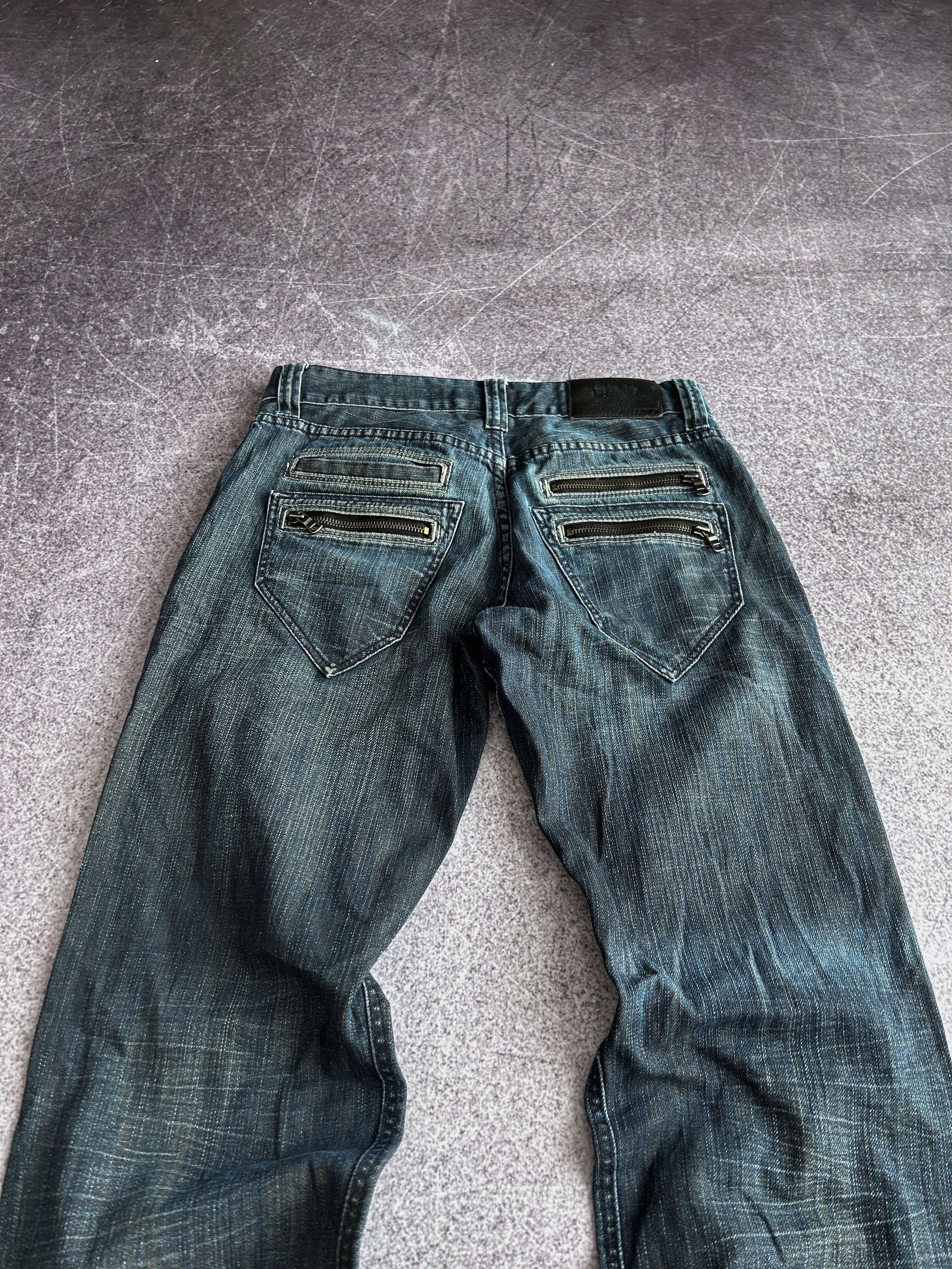 Designer Vintage Rick Owens Junya Watanabe Style Washed Jeans Size US 30 / EU 46 - 3 Thumbnail