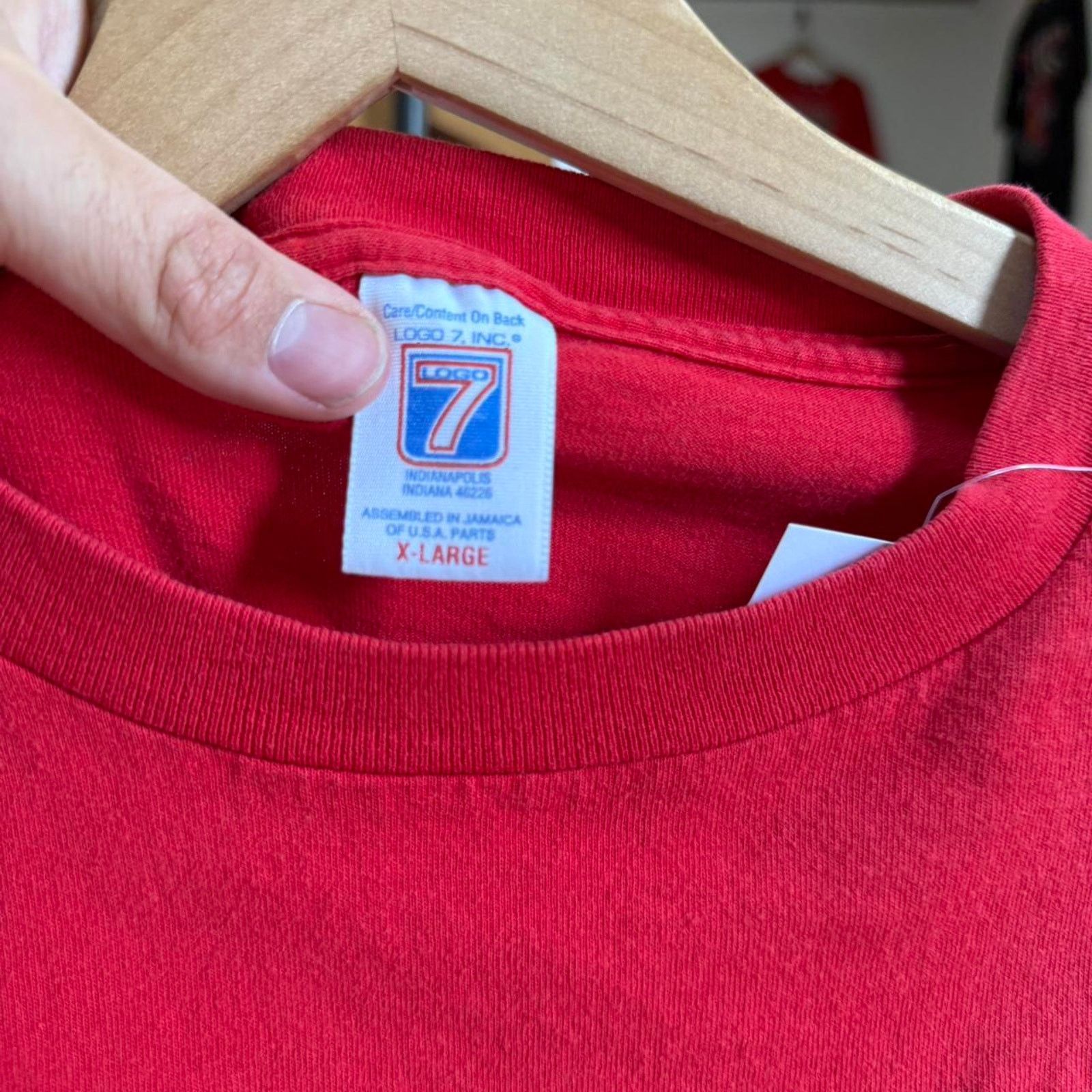Vintage Vintage 90s Nebraska Huskers Embroidered T-Shirt Size US XL / EU 56 / 4 - 6 Thumbnail