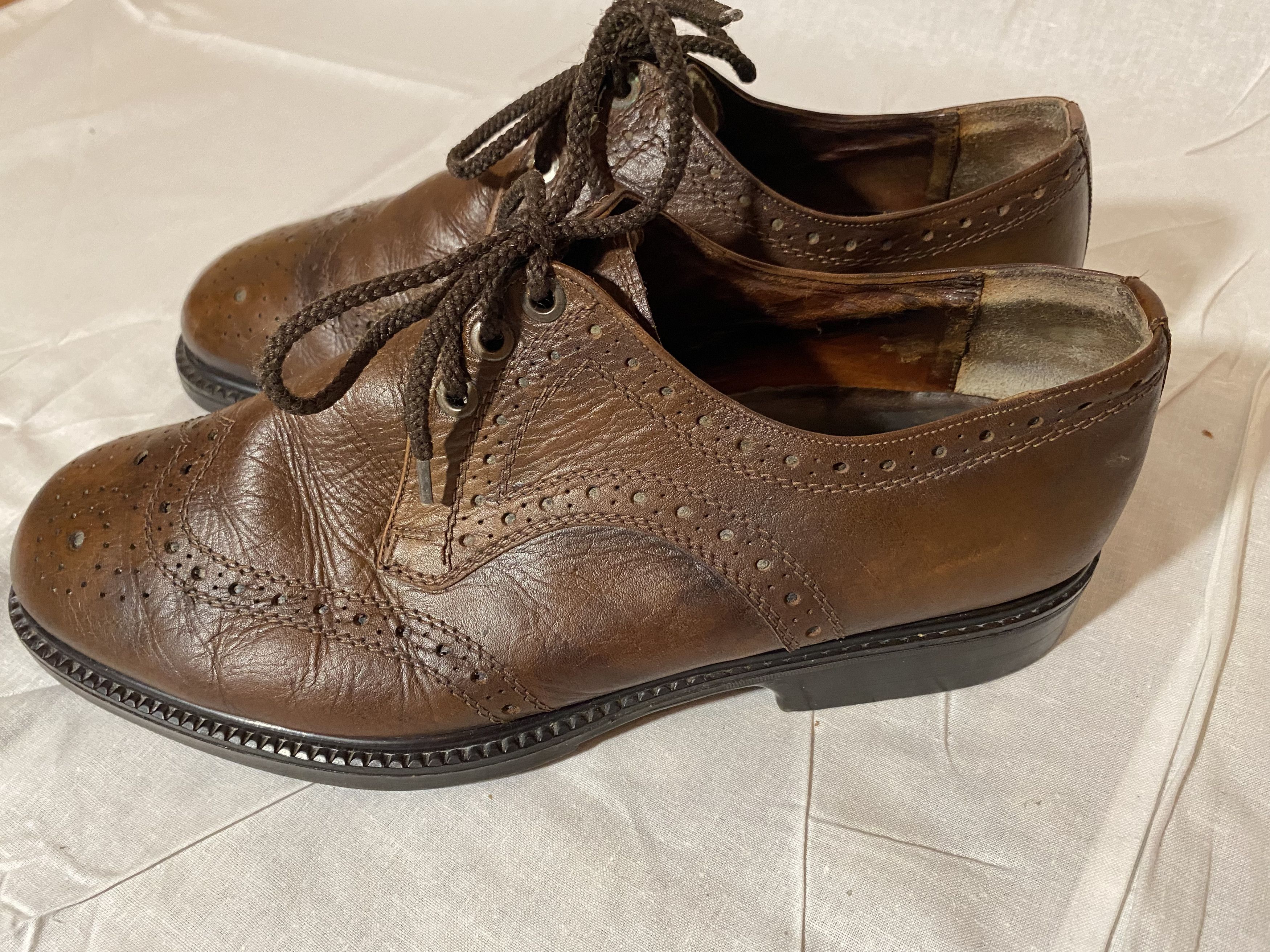 Dr. Martens Very RARE German Dr Martens Brown Brogue Size US 9 / EU 42 - 9 Thumbnail