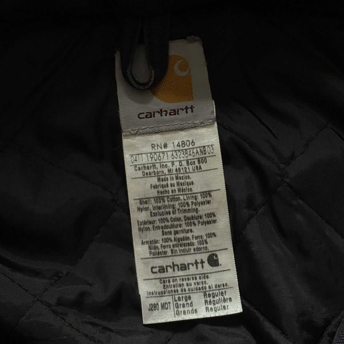 Carhartt Vintage Carhartt Faded Distressed Active Jacket J280 MDT Size US L / EU 52-54 / 3 - 14 Thumbnail