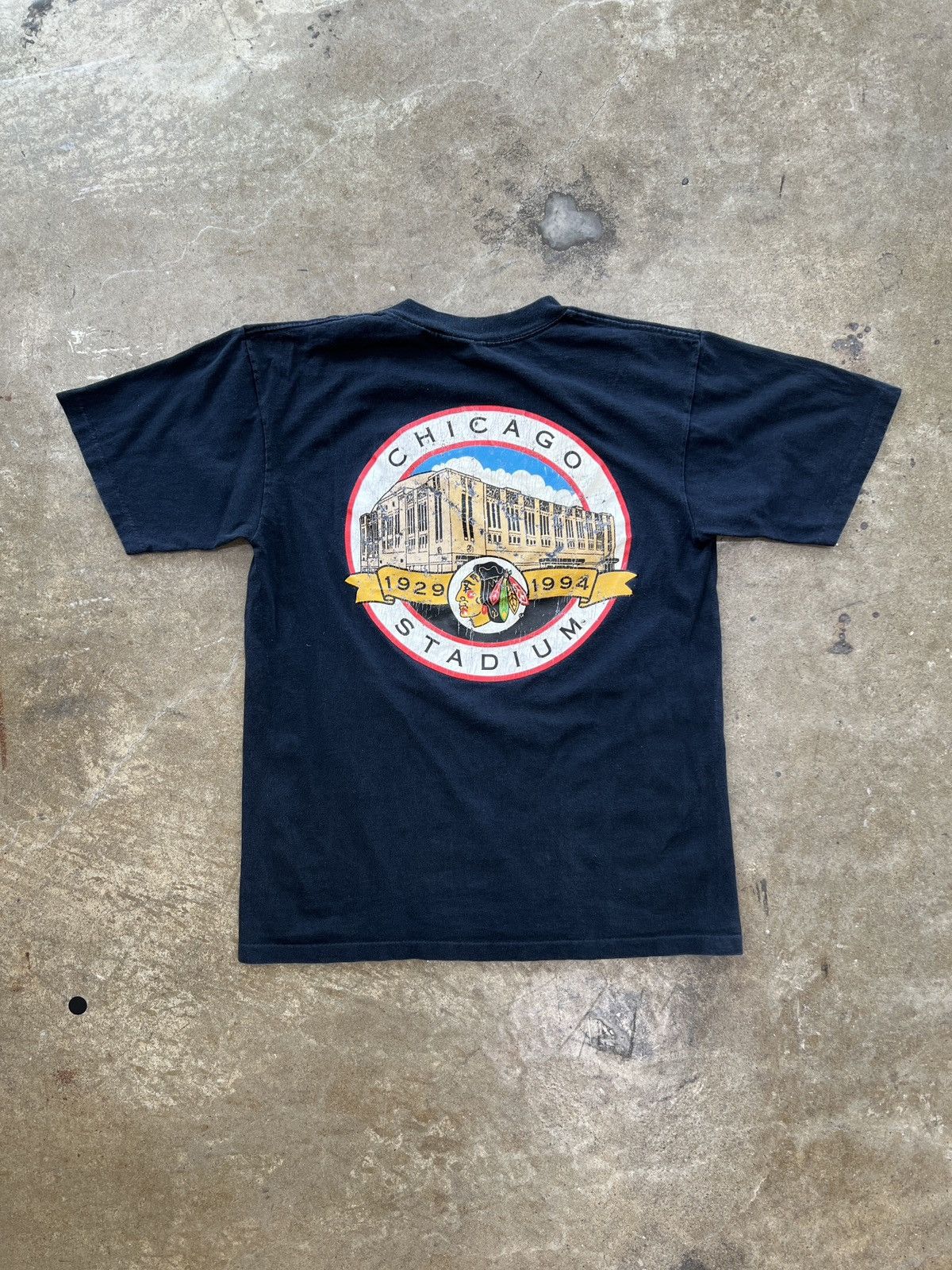 NHL Vintage 1994 NHL Chicago Blackhawks Roar Hockey Tee Medium Size US M / EU 48-50 / 2 - 2 Thumbnail