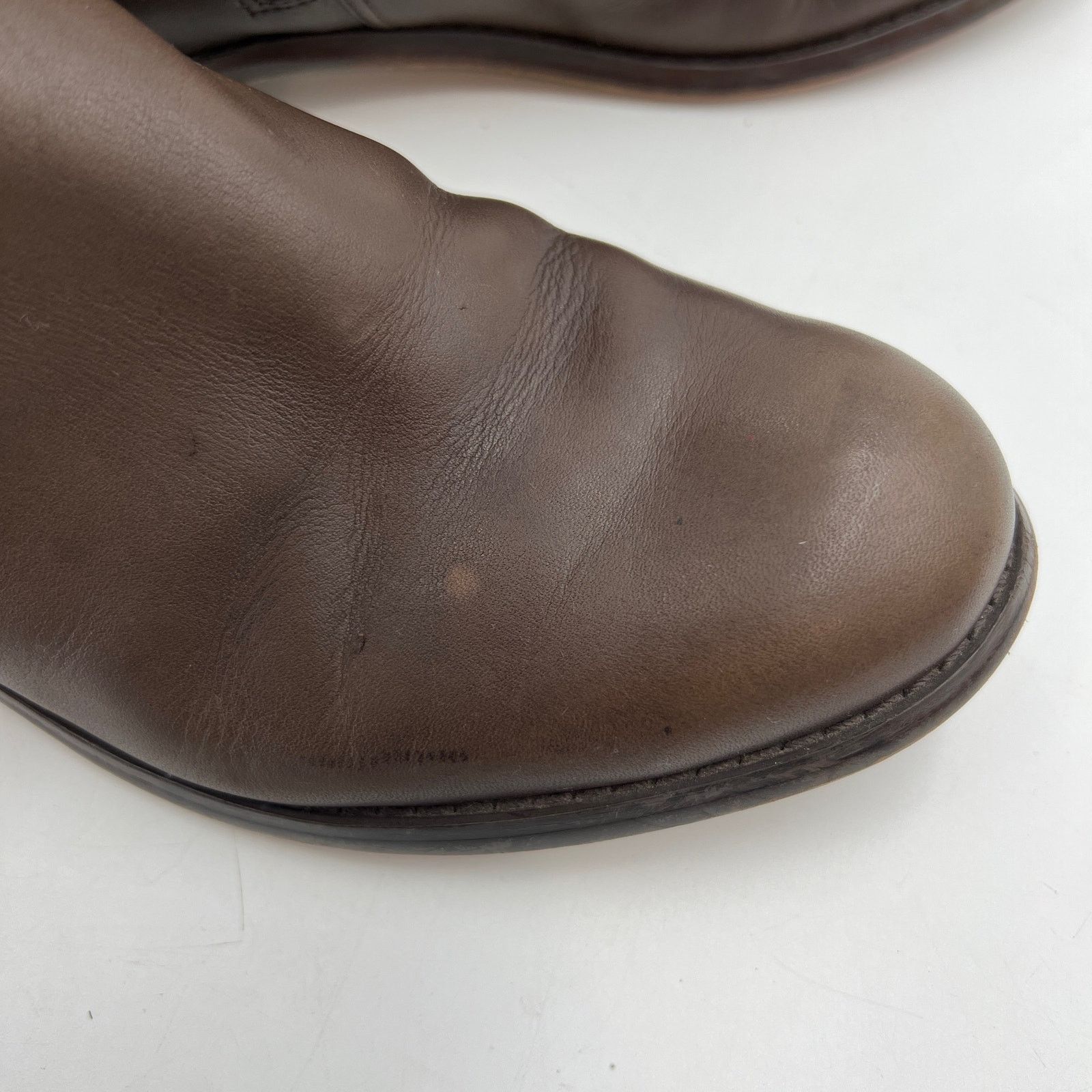 Michael Kors Michael Kors Arley Riding Boots Brown Knee High Leather Size US 8.5 / IT 38.5 - 5 Thumbnail