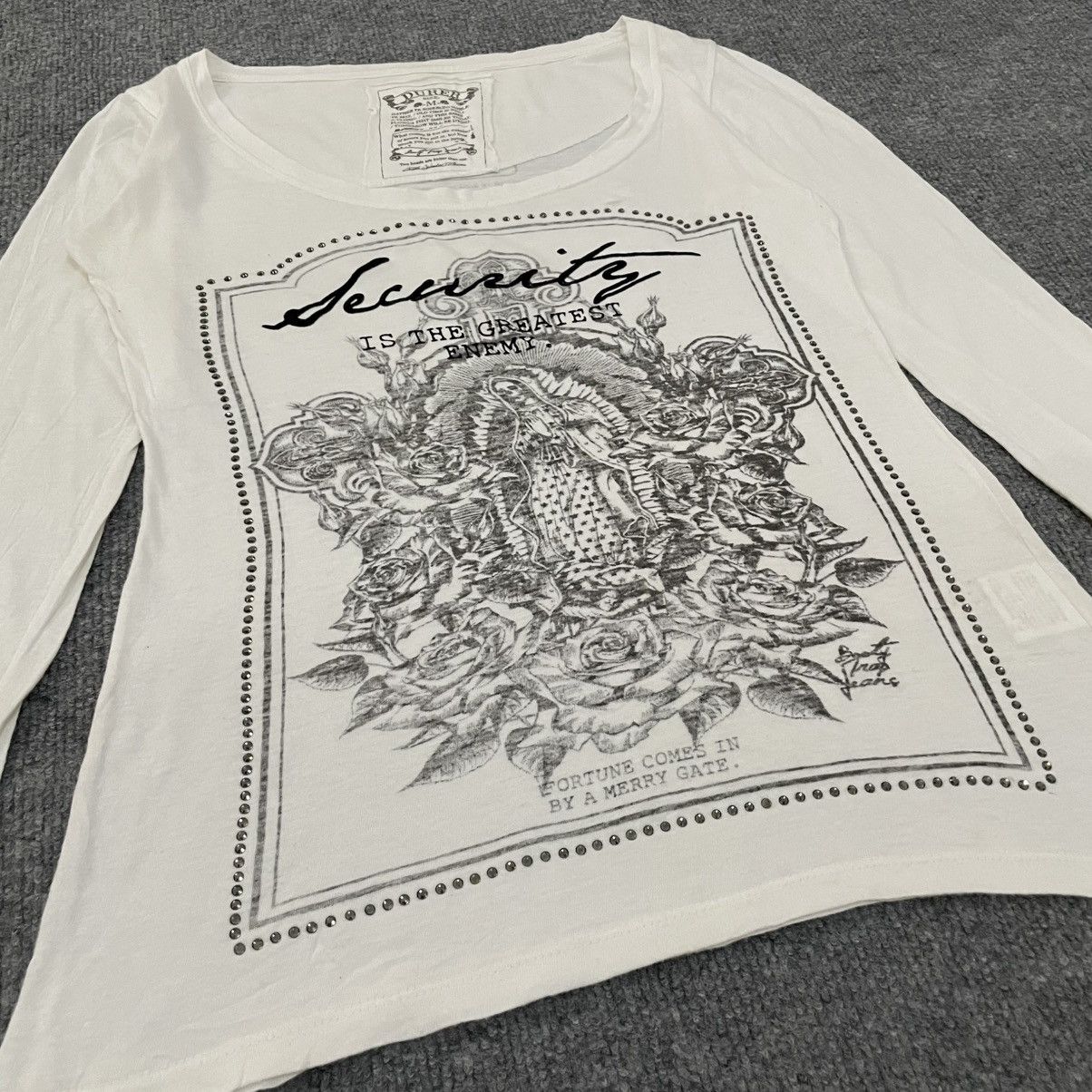 Japanese Brand Durer Graphic Print Long Sleeve Tee Studded Frame size M Size M / US 6-8 / IT 42-44 - 3 Thumbnail