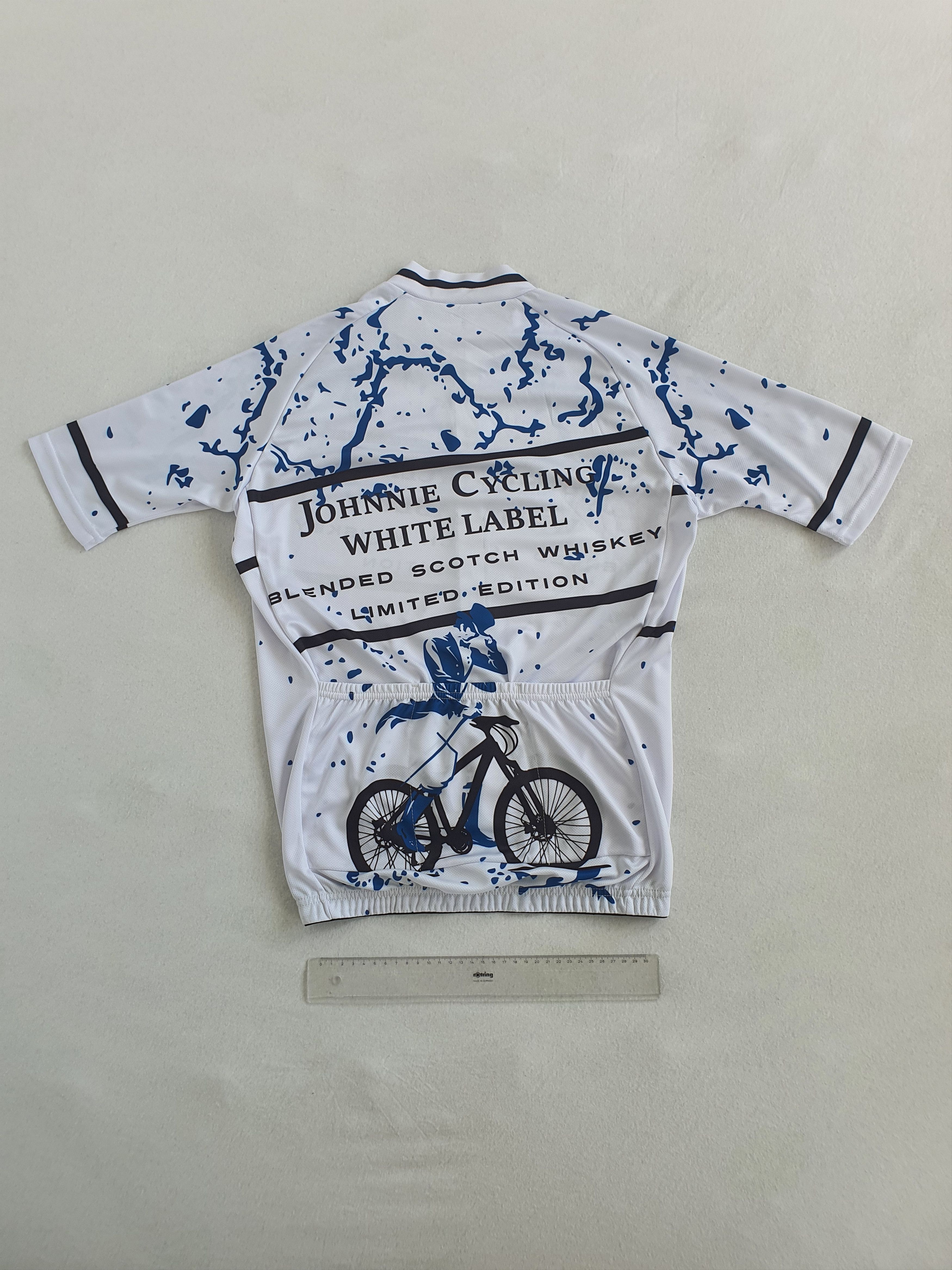Bicycle JOHNIE WALKER WHITE - Cycling Shirt/Top - Sz S Size US S / EU 44-46 / 1 - 2 Thumbnail