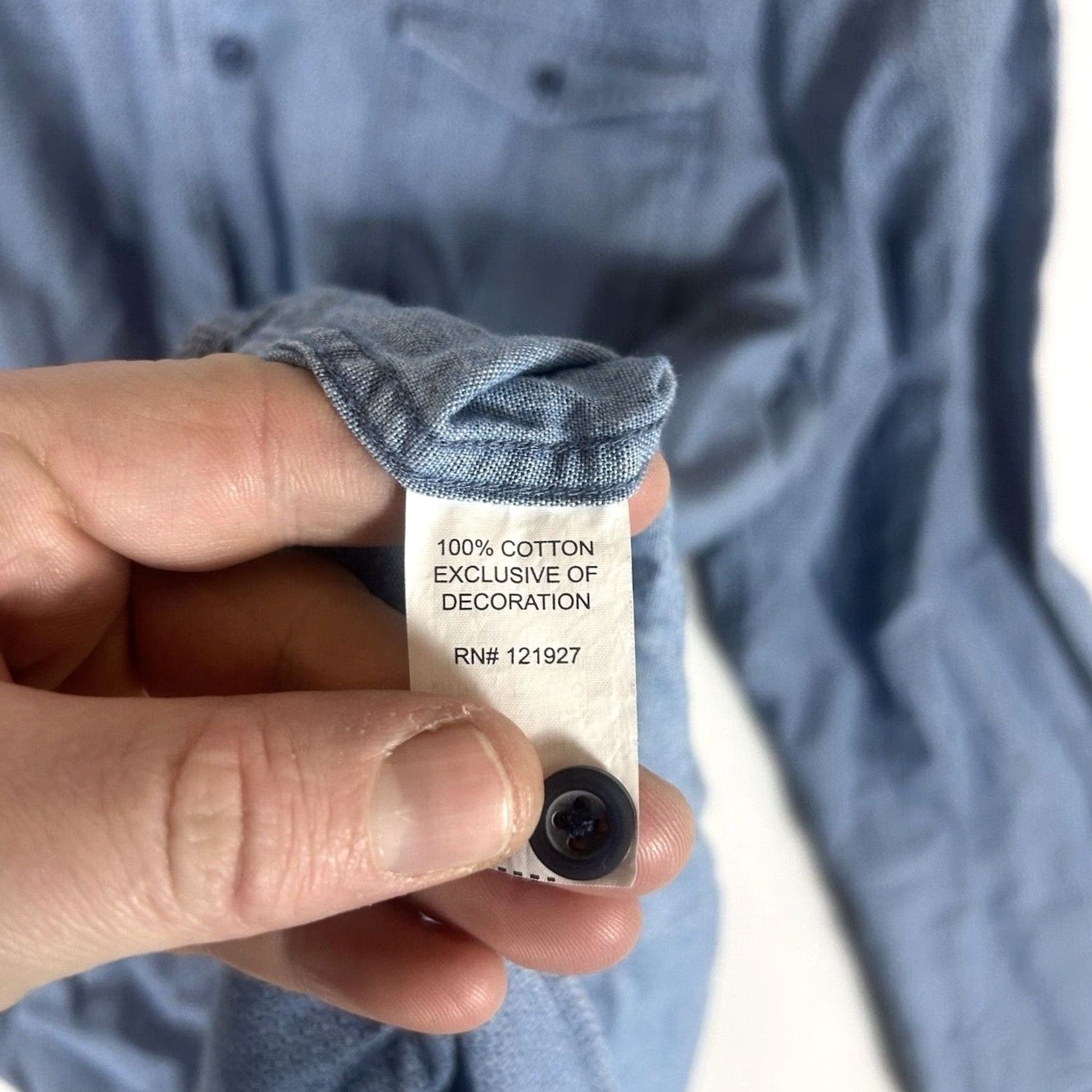 johnnie-O Johnnie-O Button-Up Long Sleeve Shirt Mens Large Blue Geometric Golf Size US L / EU 52-54 / 3 - 4 Thumbnail