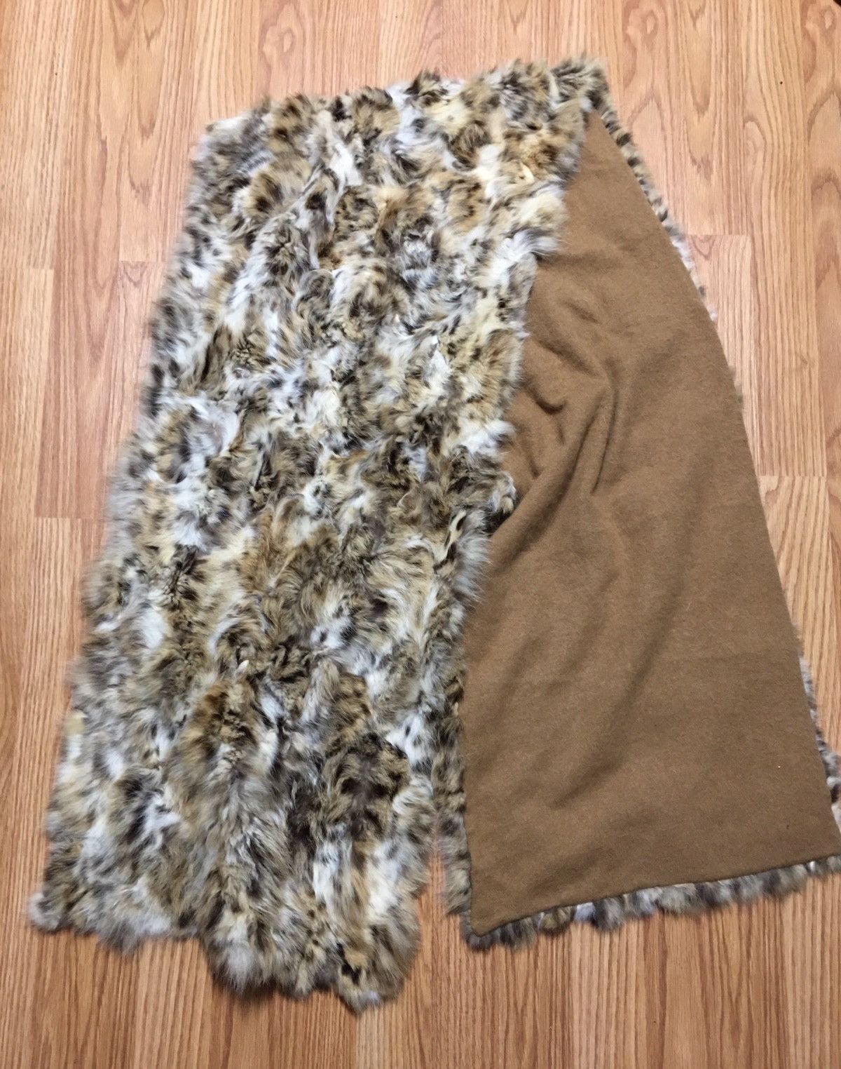 Dolce & Gabbana Dolce & Gabbana Fur Cashmere Large Vintage Scarf Size ONE SIZE - 5 Thumbnail