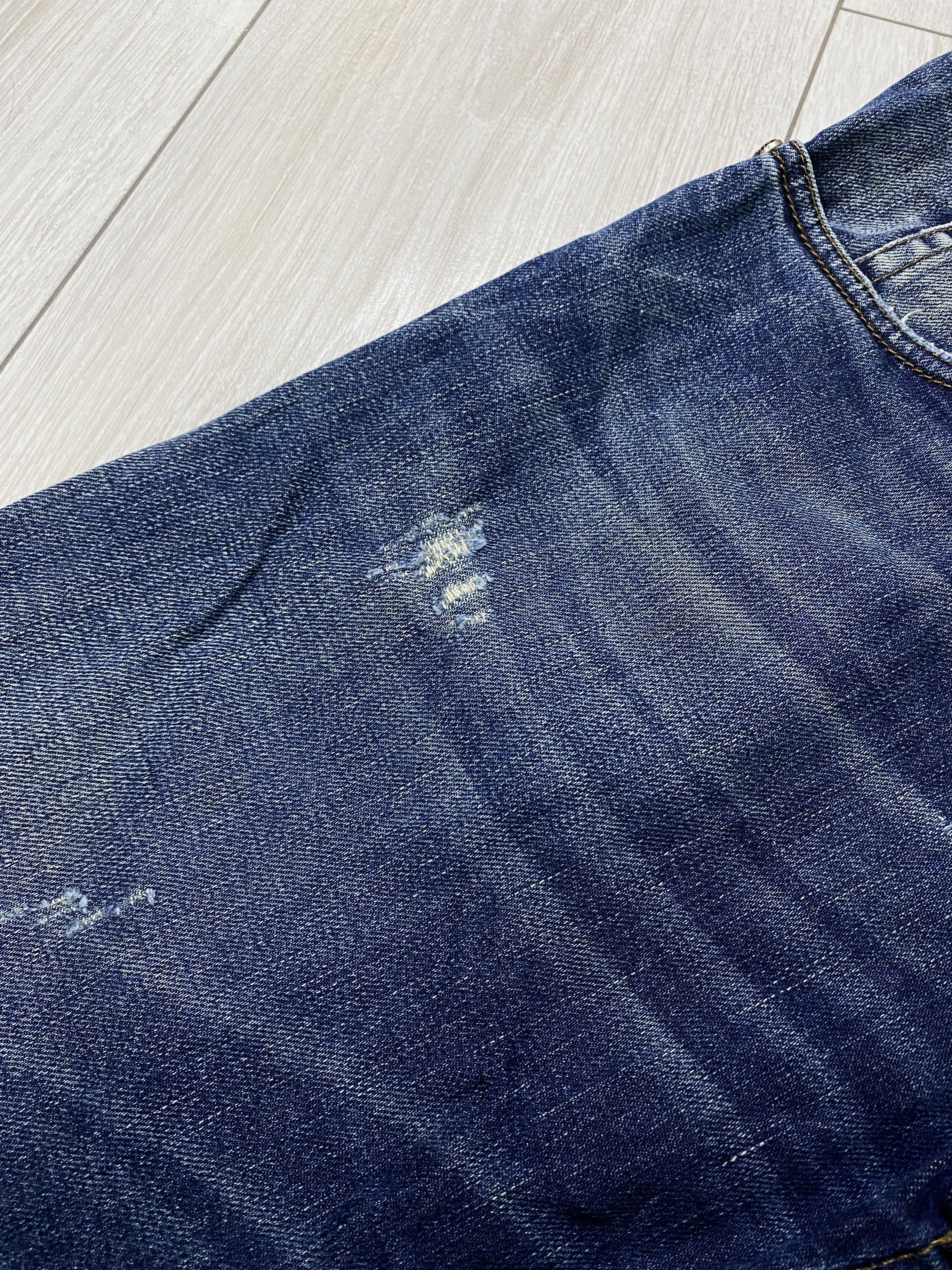 Roberto Cavalli Vintage Roberto Cavalli washed distressed logo skinny jeans Size US 32 / EU 48 - 13 Thumbnail