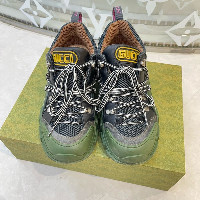 Gucci Gucci Flashtrek Low-Top Casual Sneakers 0079 Size US 8 / EU 41 - 1 Thumbnail